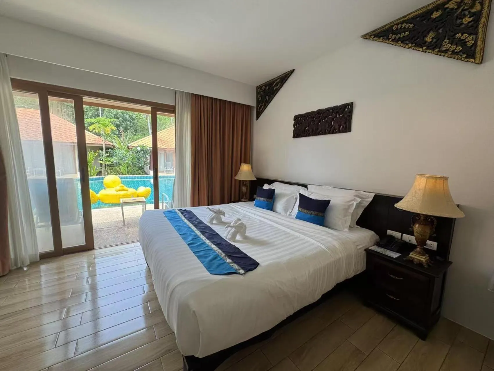 Bed in Blue Bay Resort - Access to Pool and Beach-Phuket & Krabi
