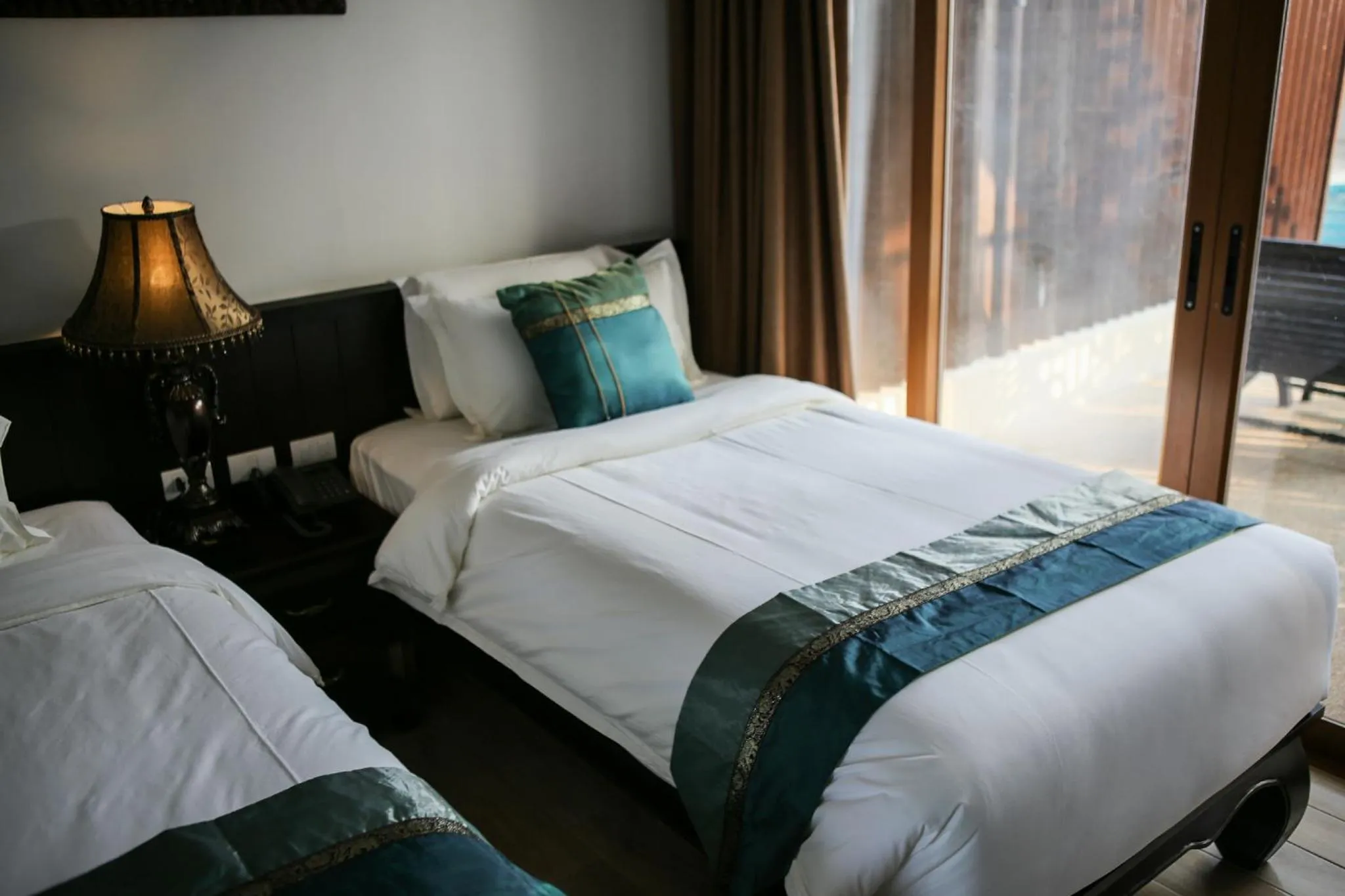 Bed in Blue Bay Resort - Access to Pool and Beach-Phuket & Krabi