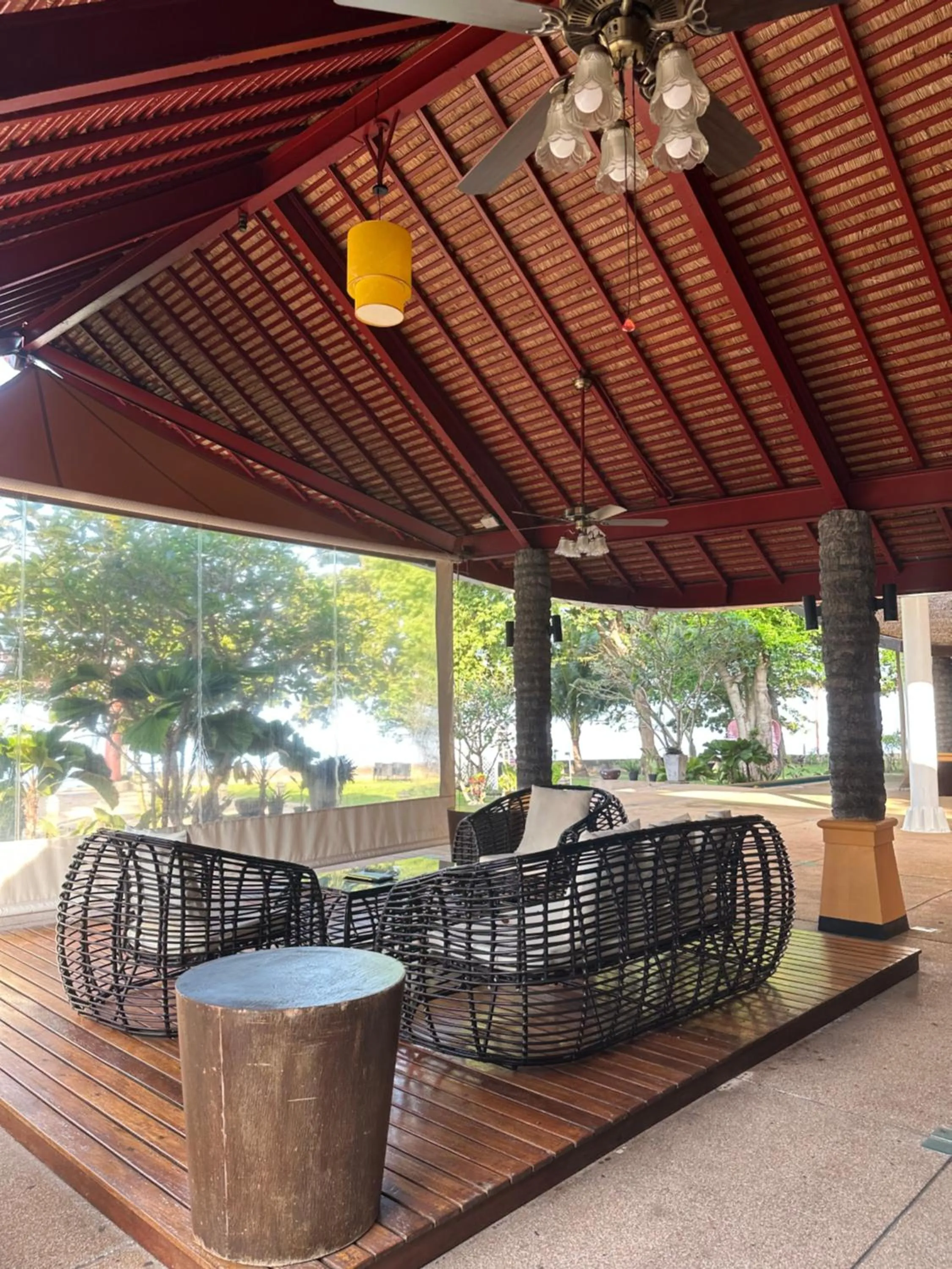 Seating area in Blue Bay Resort - Access to Pool and Beach-Phuket & Krabi