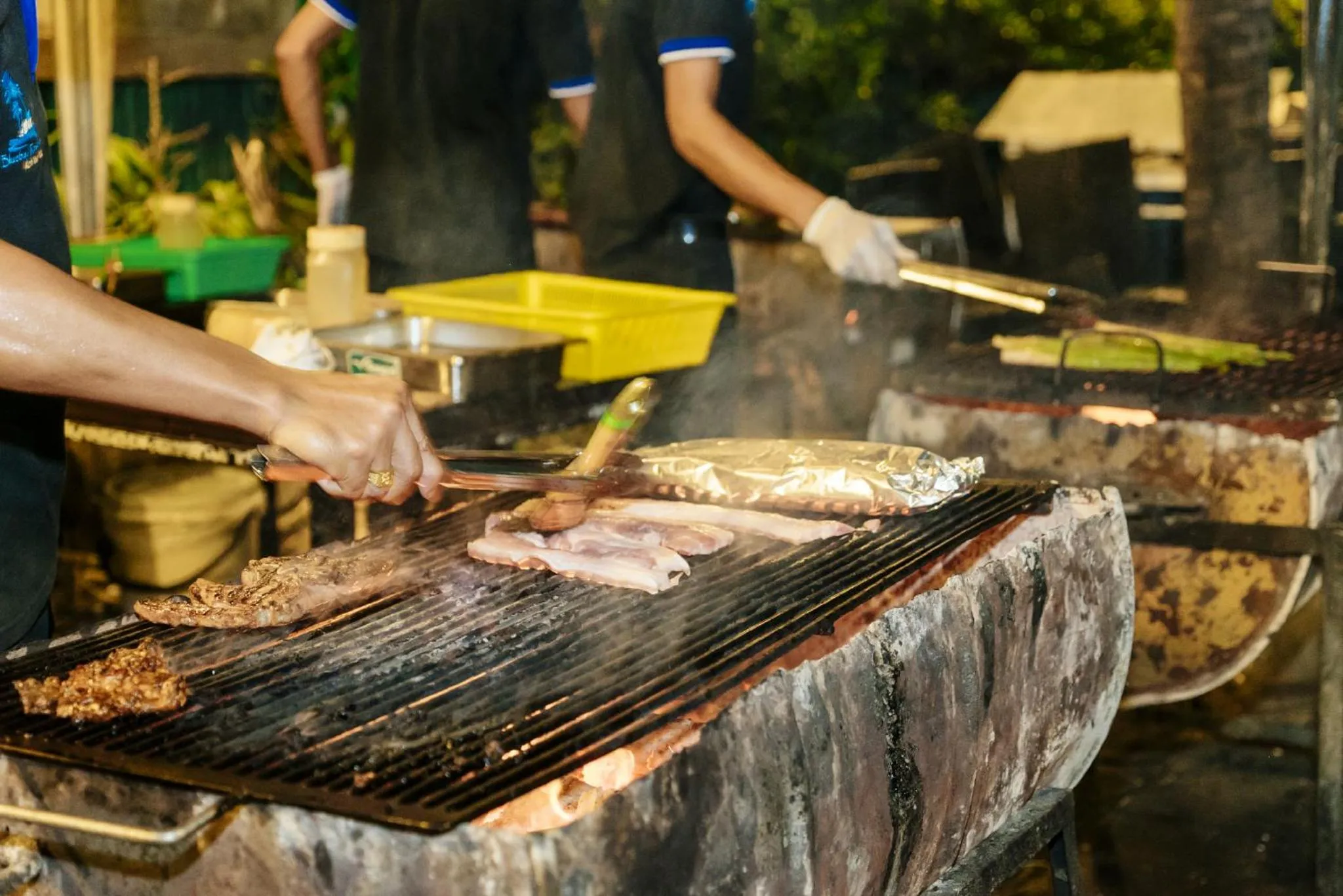 BBQ facilities in Blue Bay Resort - Access to Pool and Beach-Phuket & Krabi