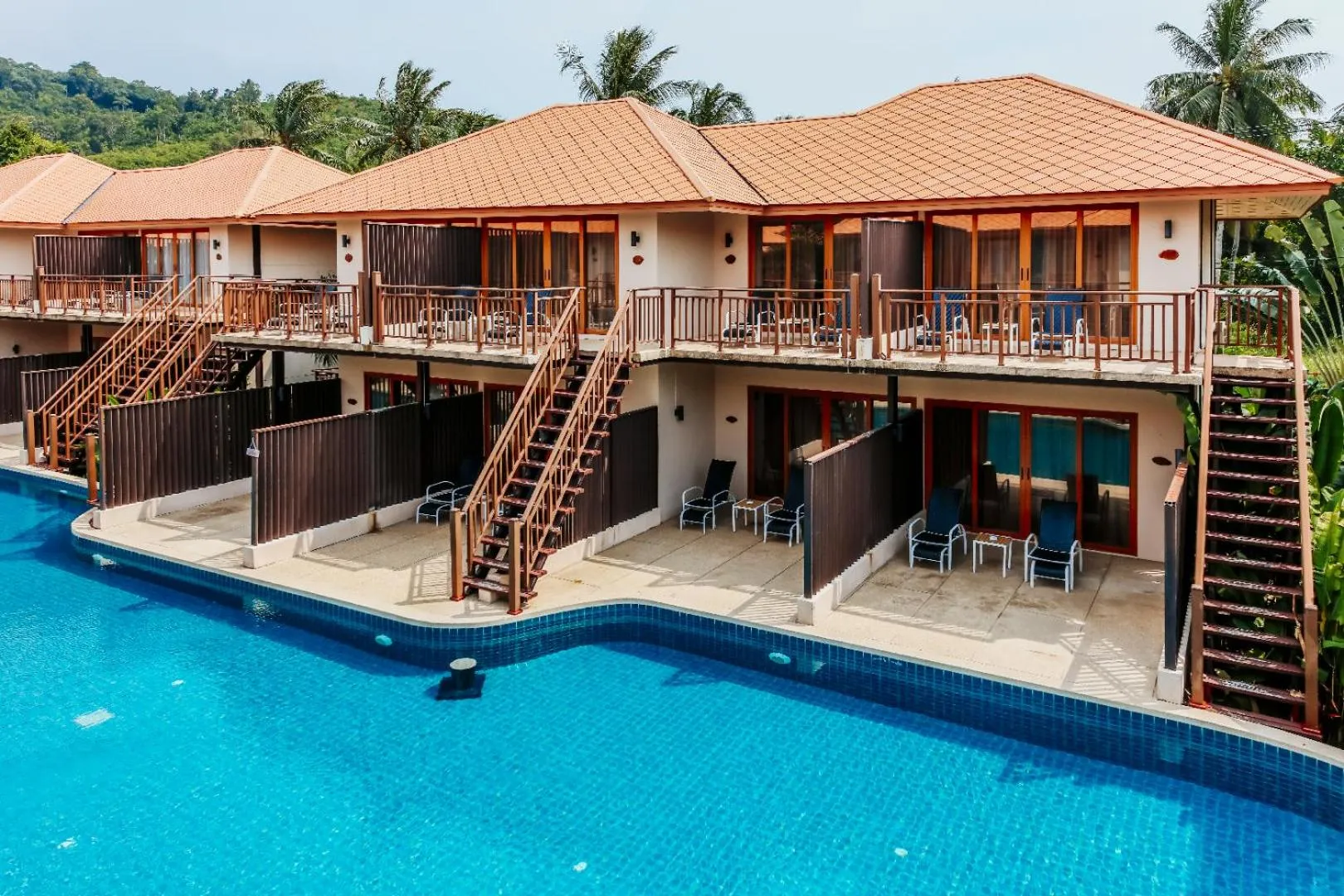 Pool view in Blue Bay Resort - Access to Pool and Beach-Phuket & Krabi