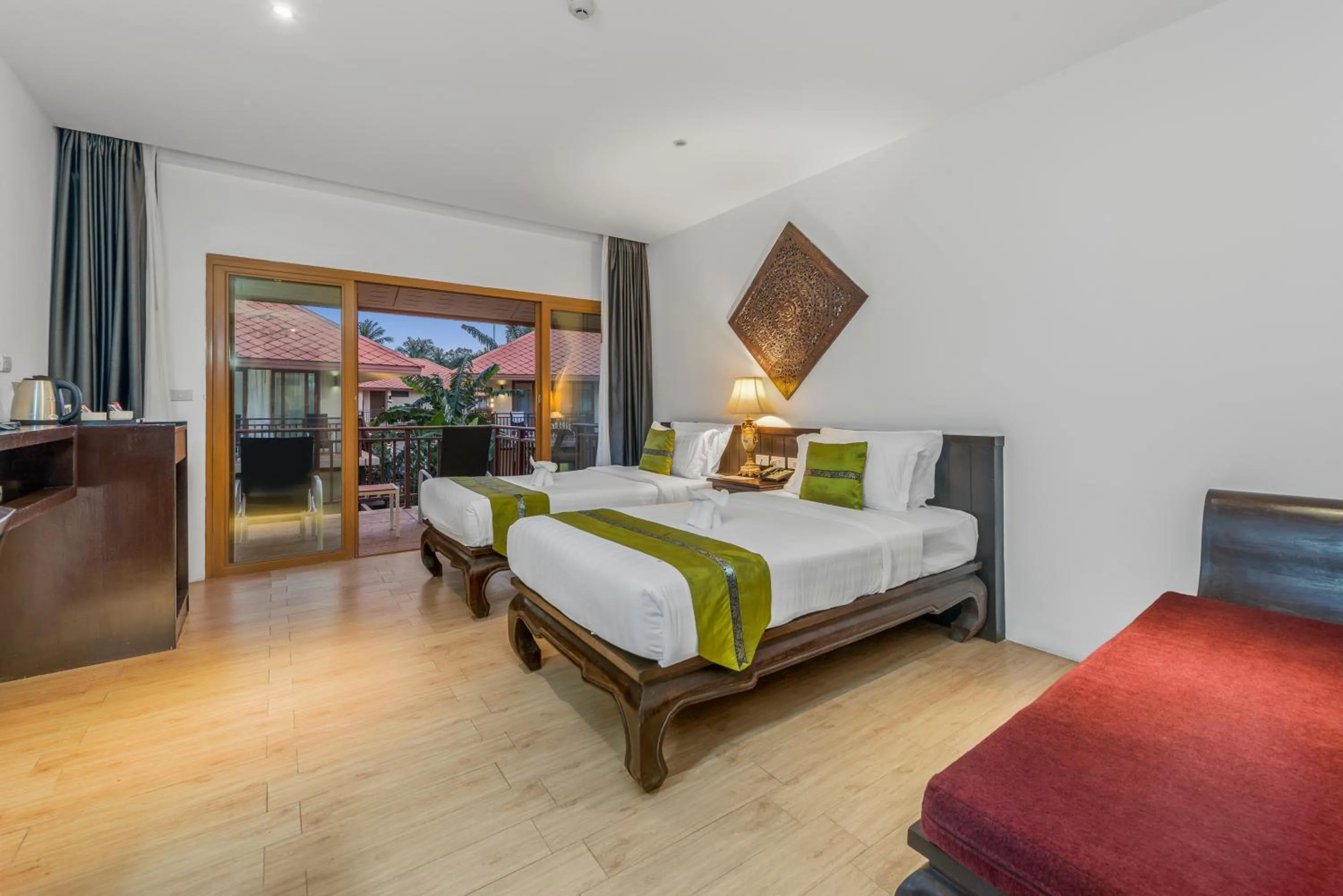 Photo of the whole room, Bed in Blue Bay Resort - Access to Pool and Beach-Phuket & Krabi