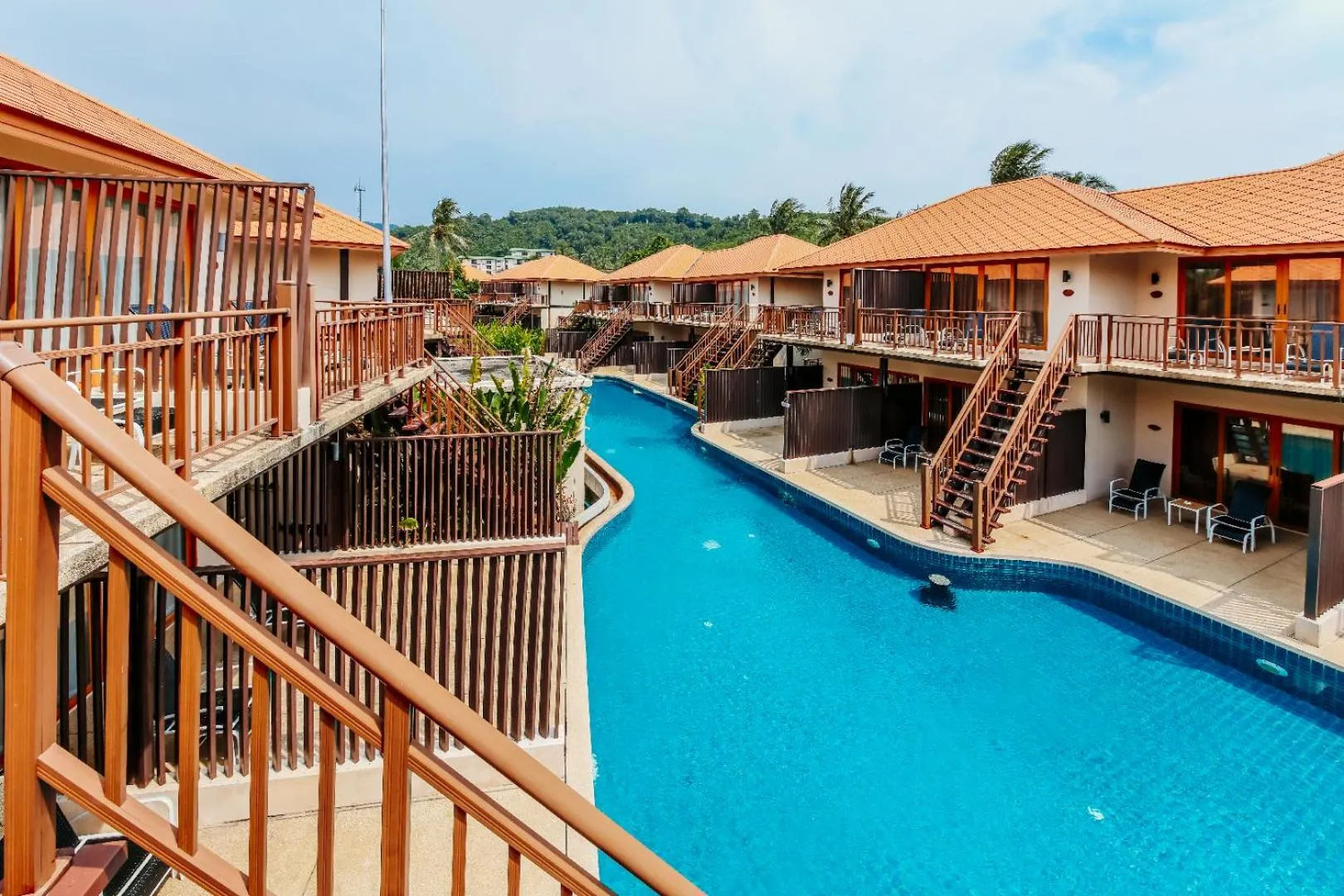 Pool view in Blue Bay Resort - Access to Pool and Beach-Phuket & Krabi