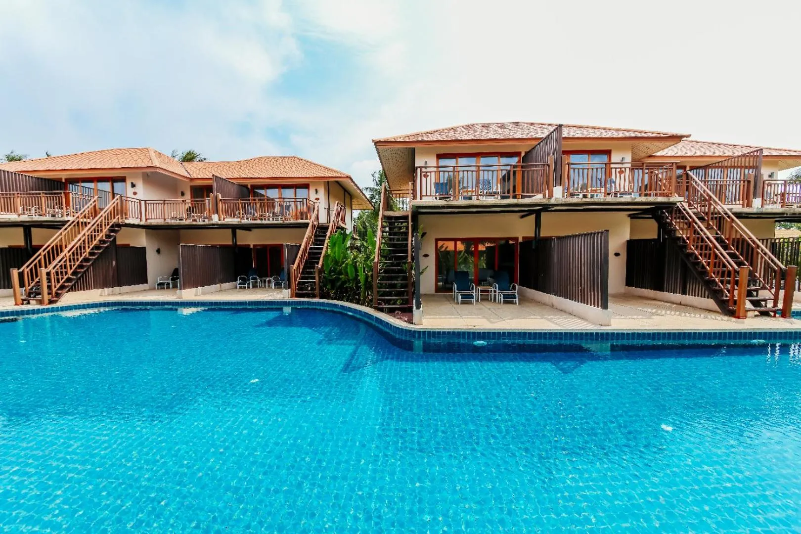 Pool view in Blue Bay Resort - Access to Pool and Beach-Phuket & Krabi