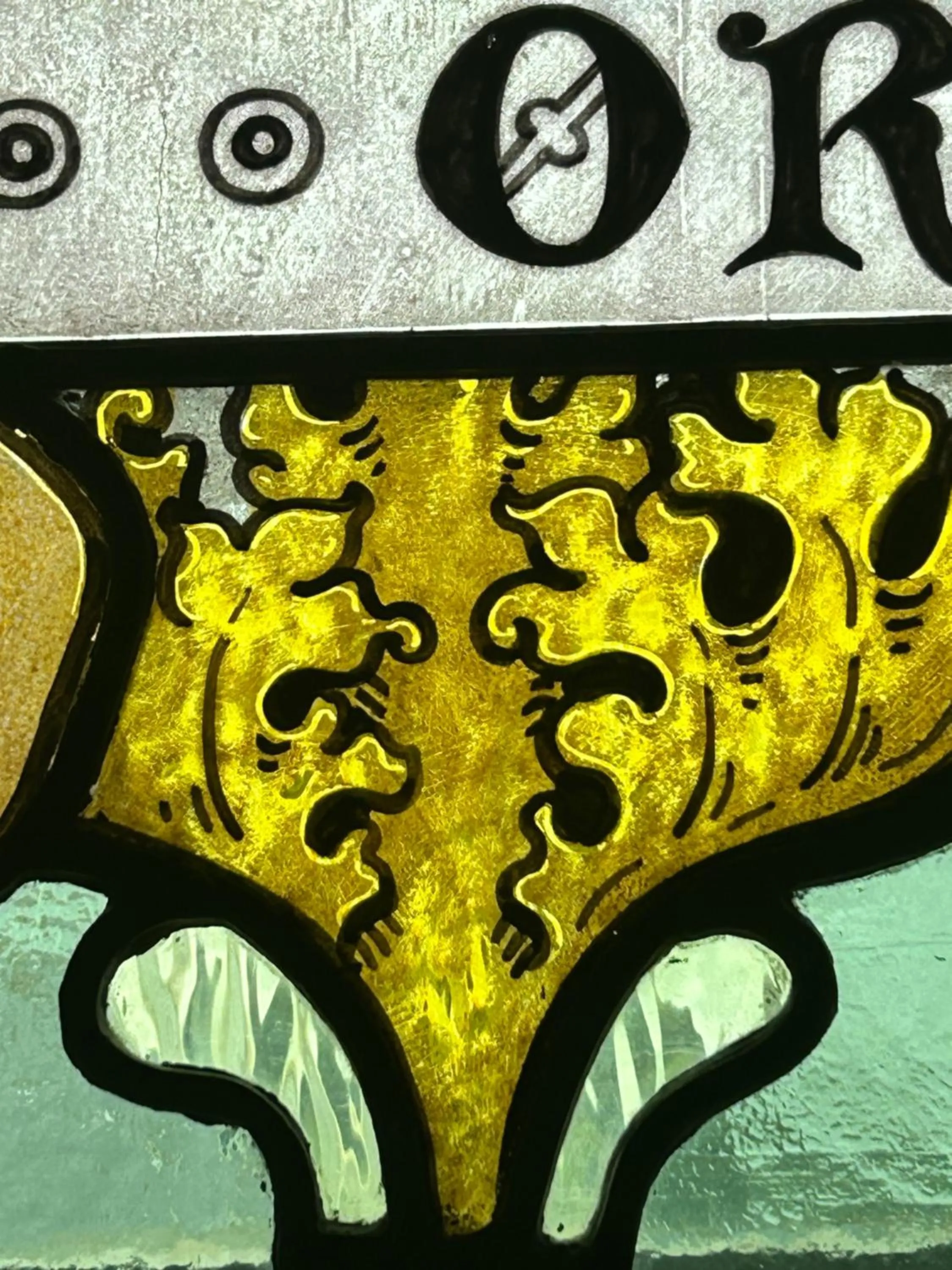 Decorative detail in Convent at Koroit