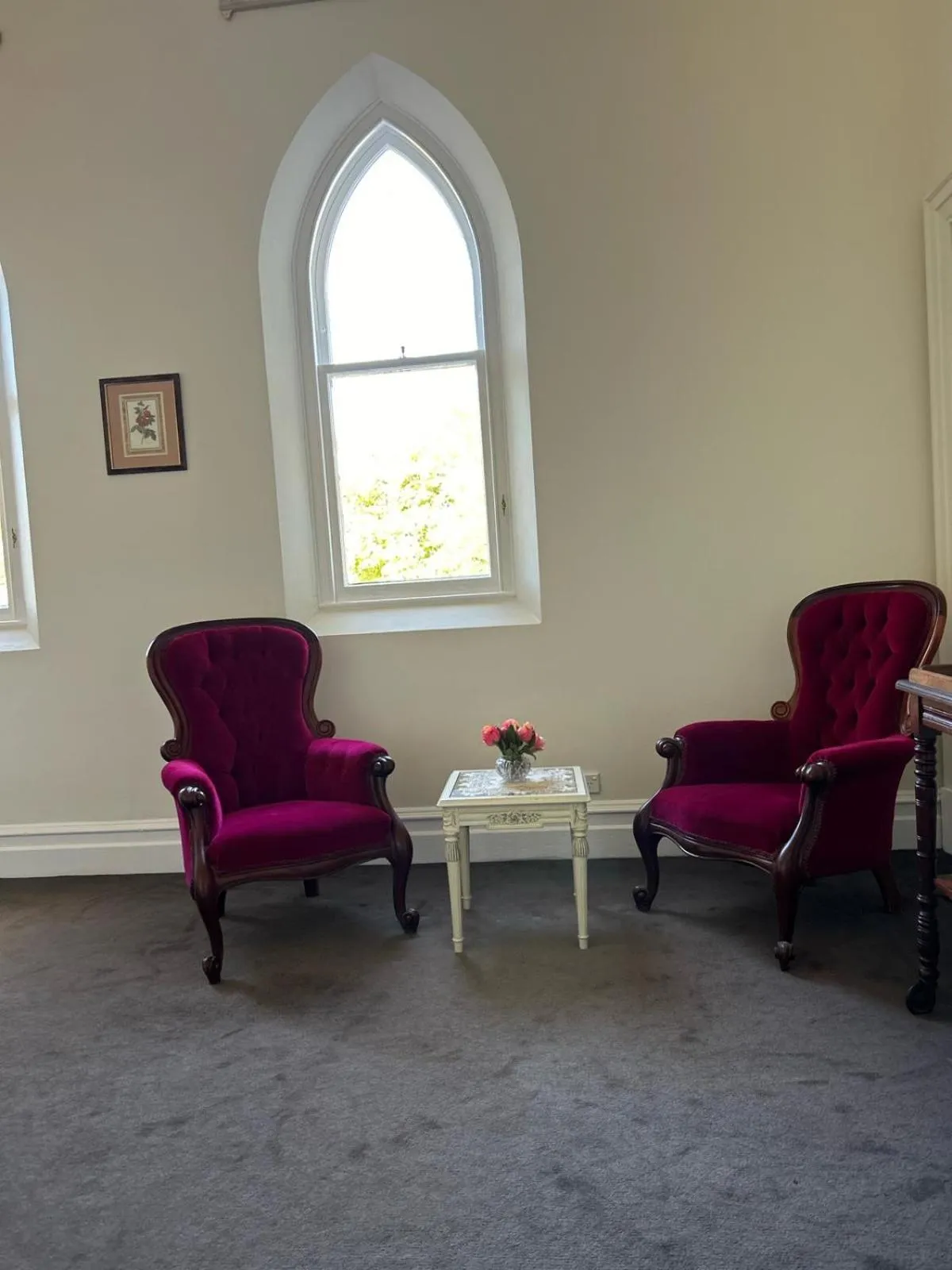Seating area in Convent at Koroit