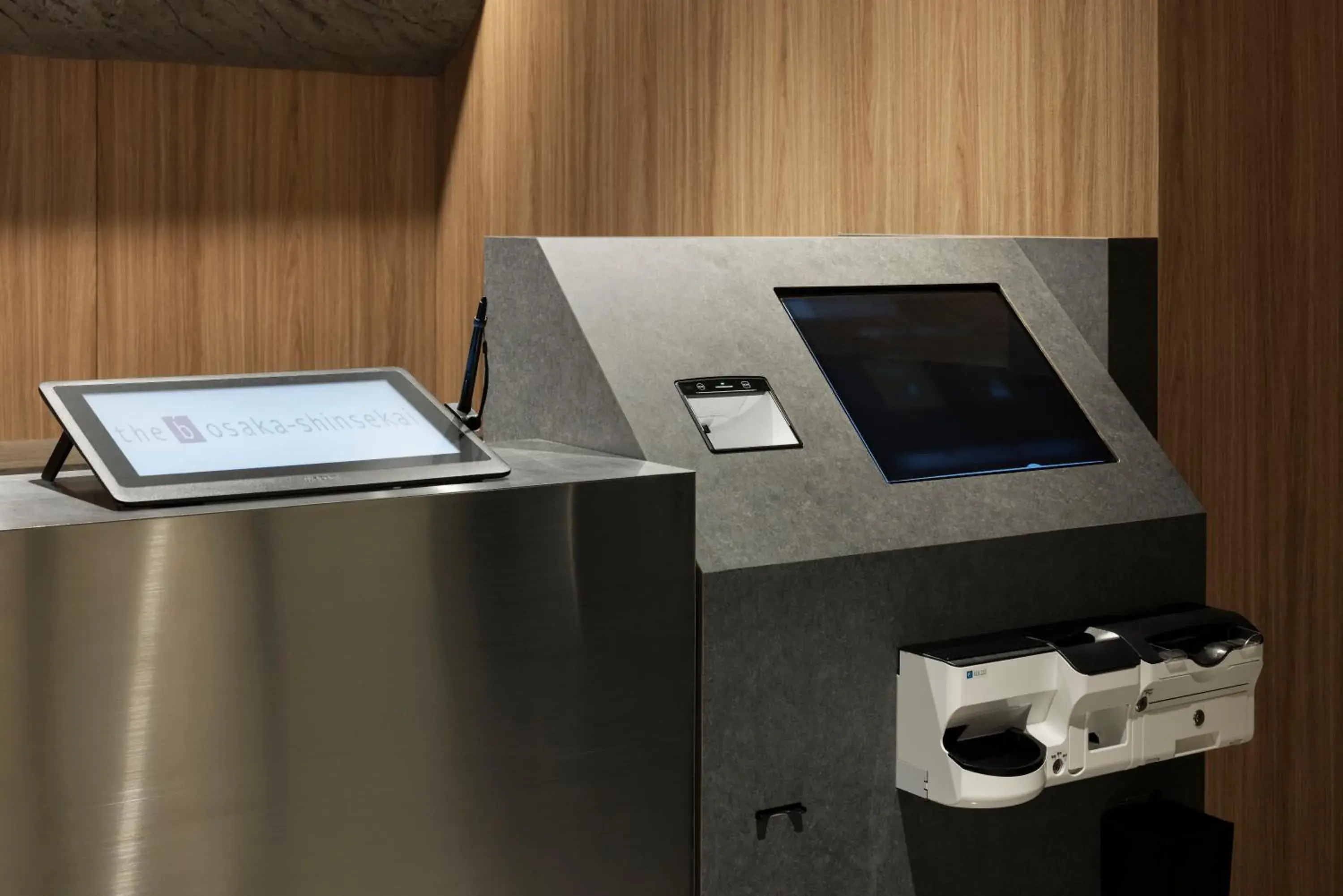 Lobby or reception in the b osaka-shinsekai Lobby or reception in the b osaka-shinsekai