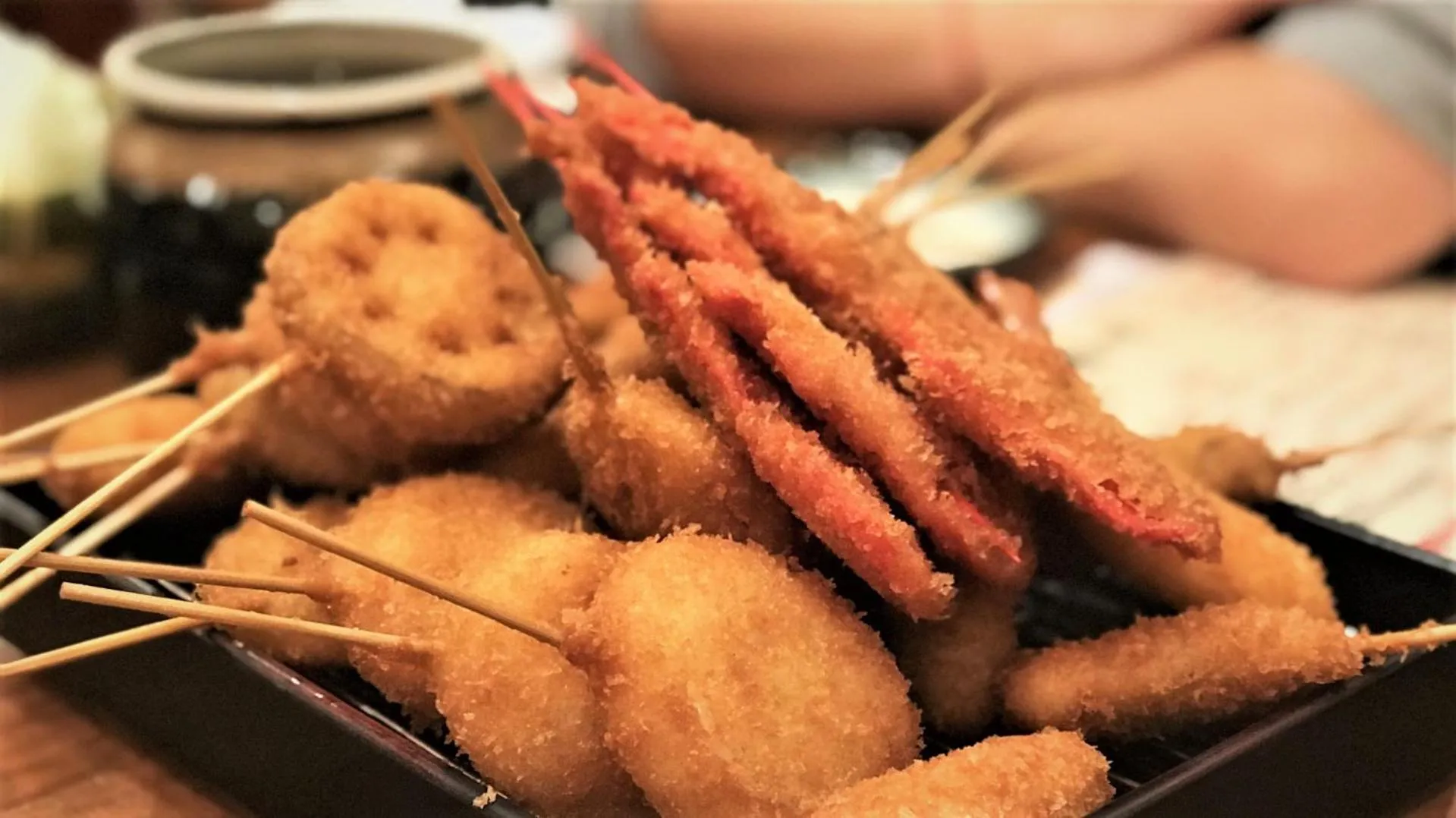 Nearby landmark in the b osaka-shinsekai