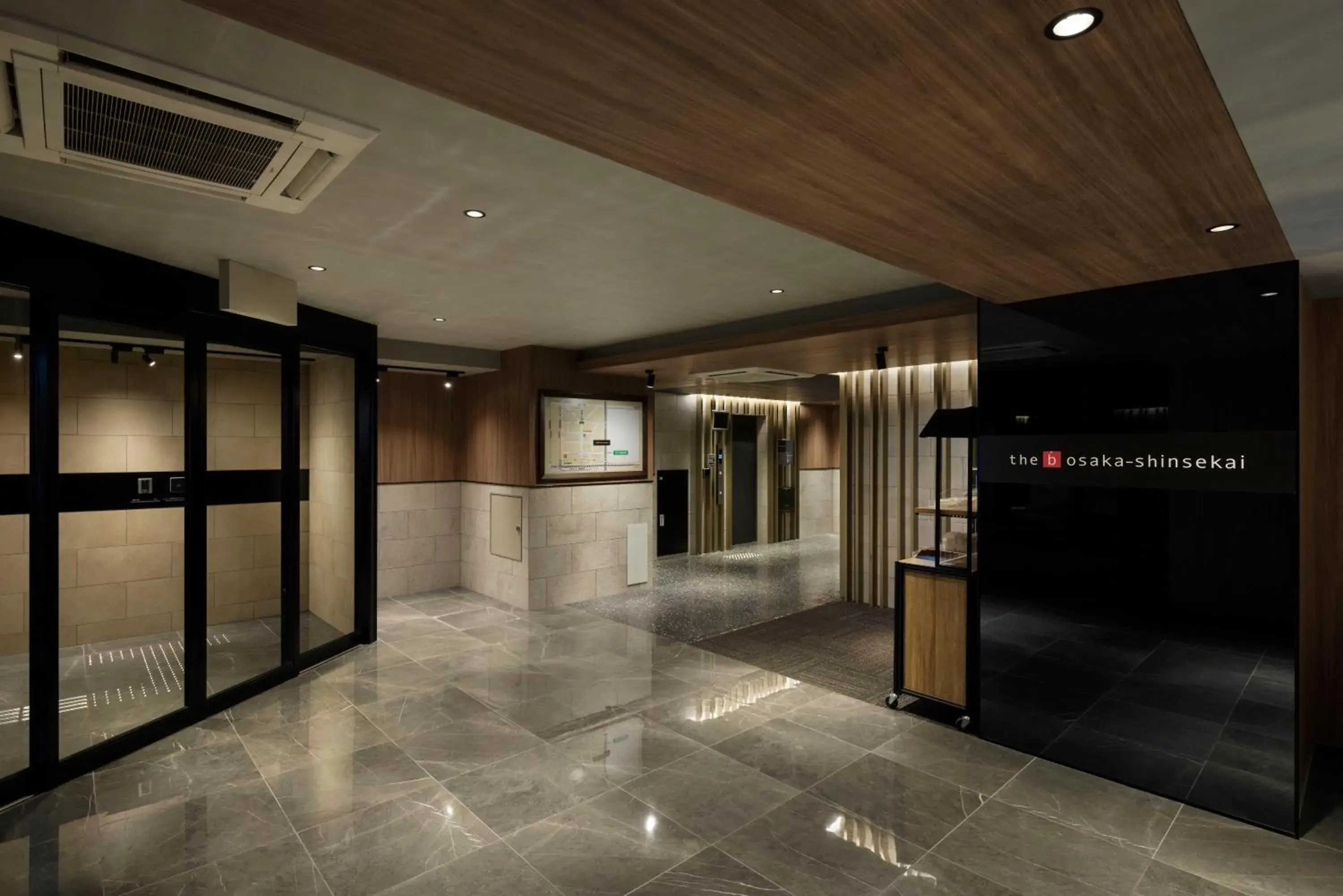Lobby or reception in the b osaka-shinsekai Lobby or reception in the b osaka-shinsekai