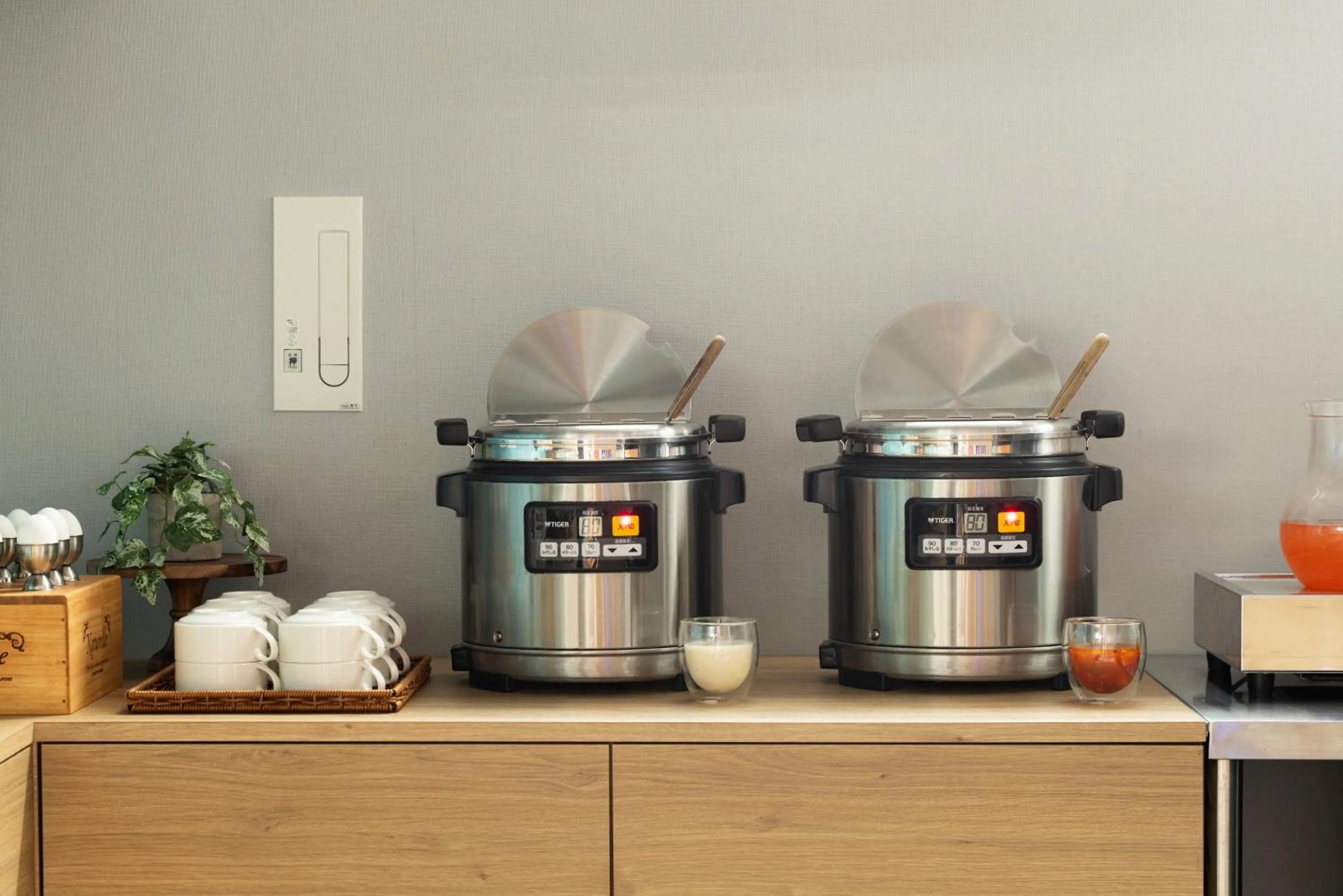 Breakfast in the b osaka-shinsekai