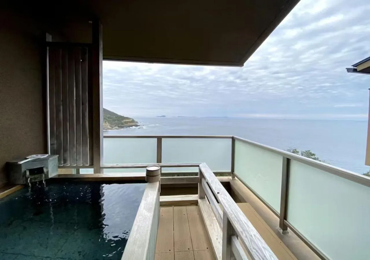Bathroom in Oyado The Earth