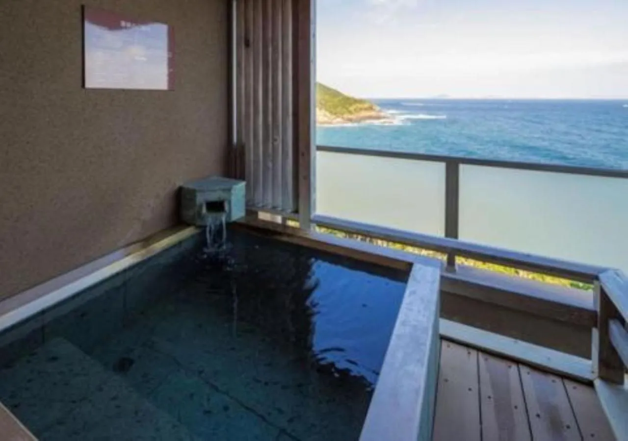 Bathroom in Oyado The Earth