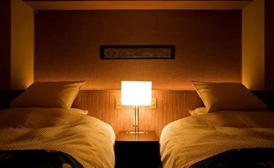 Bed in Oyado The Earth