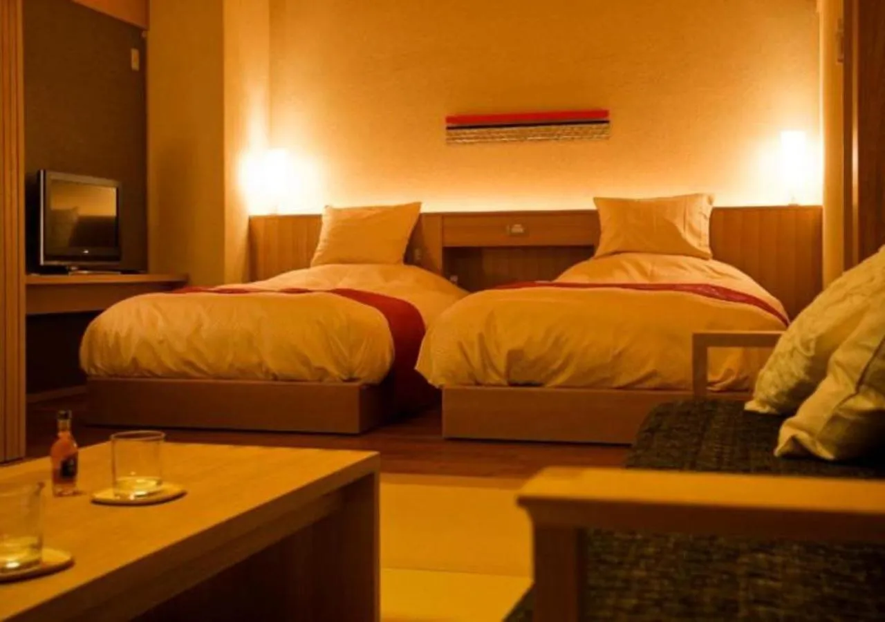 Bed in Oyado The Earth