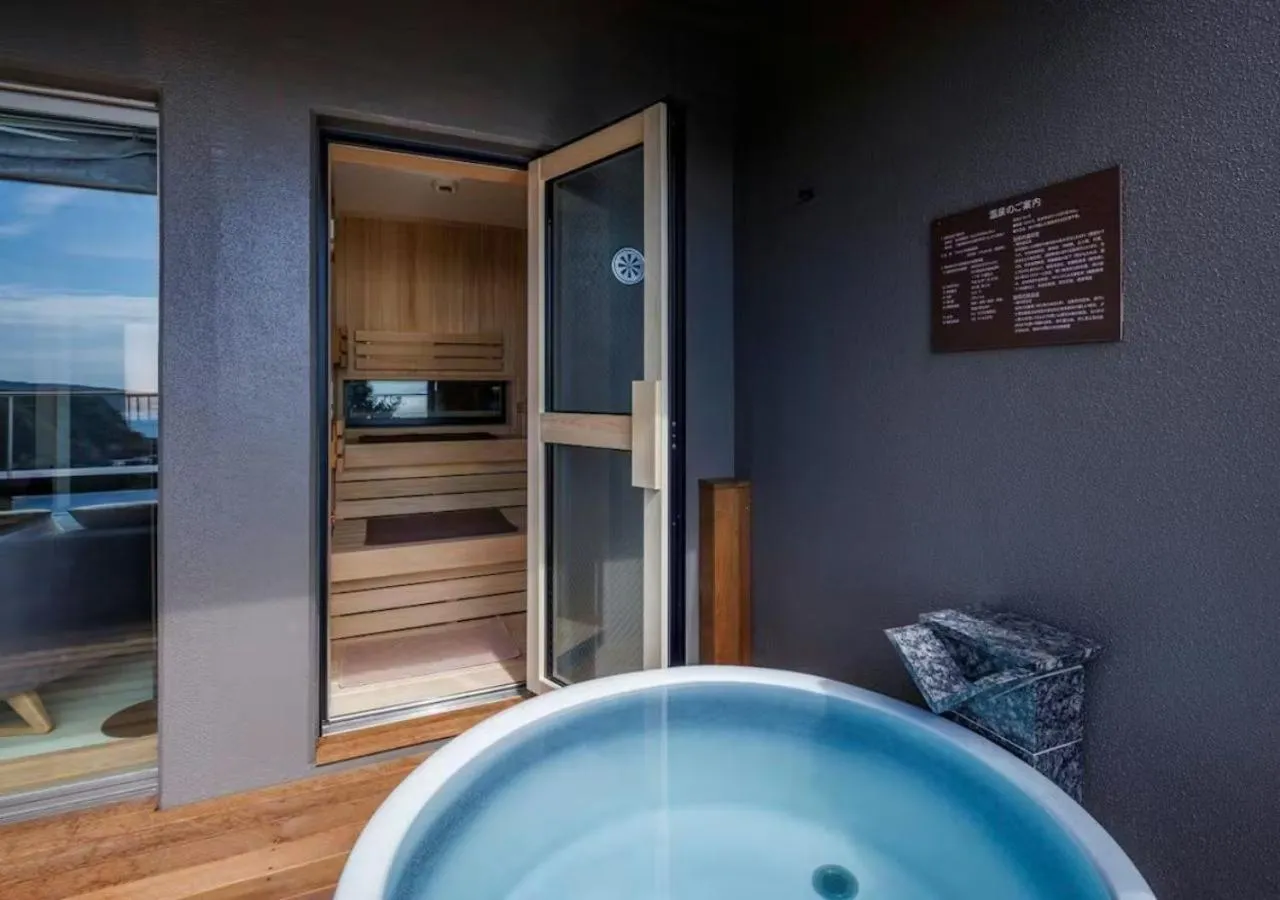 Sauna in Oyado The Earth