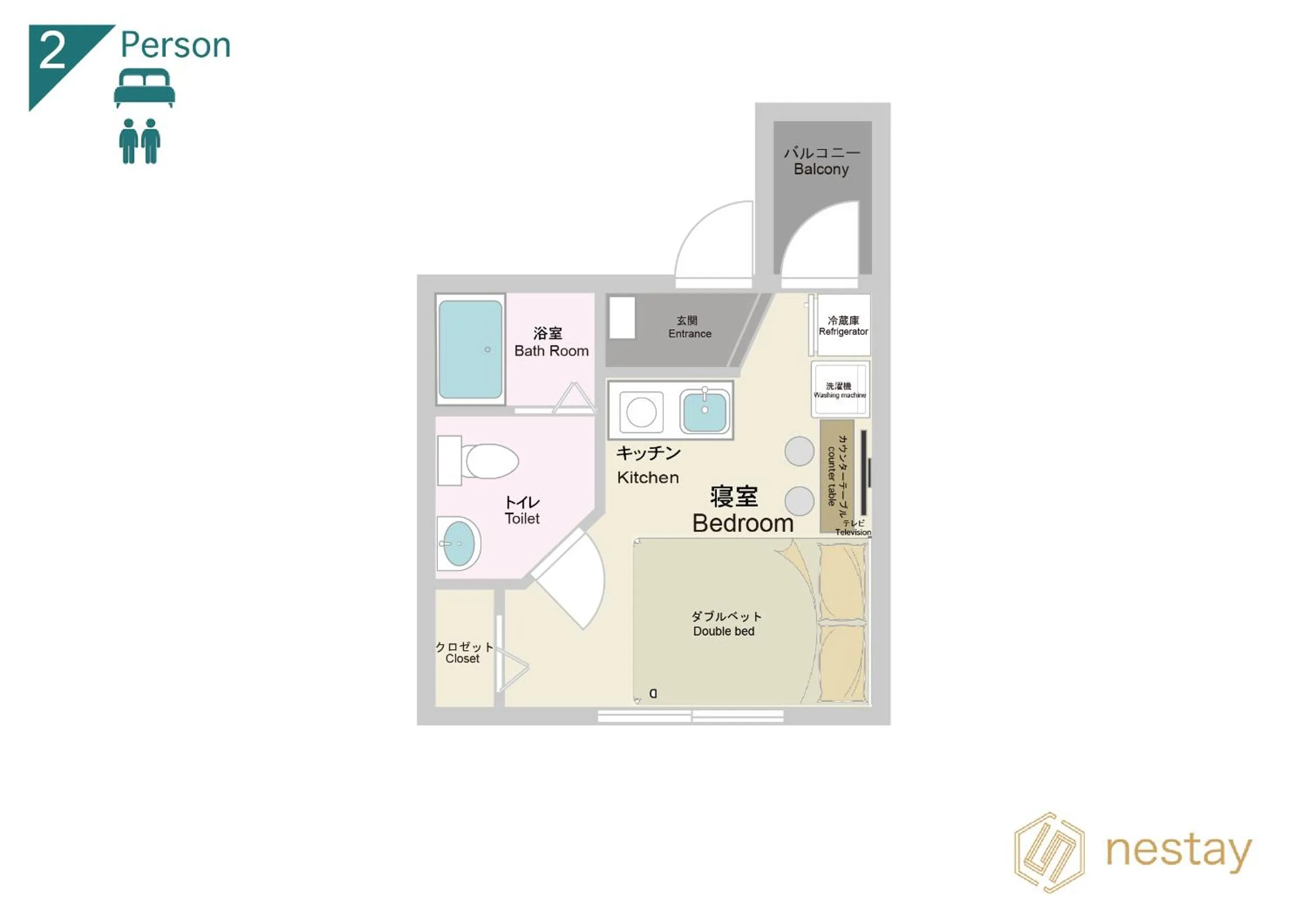 nestay apartment tokyo waseda
