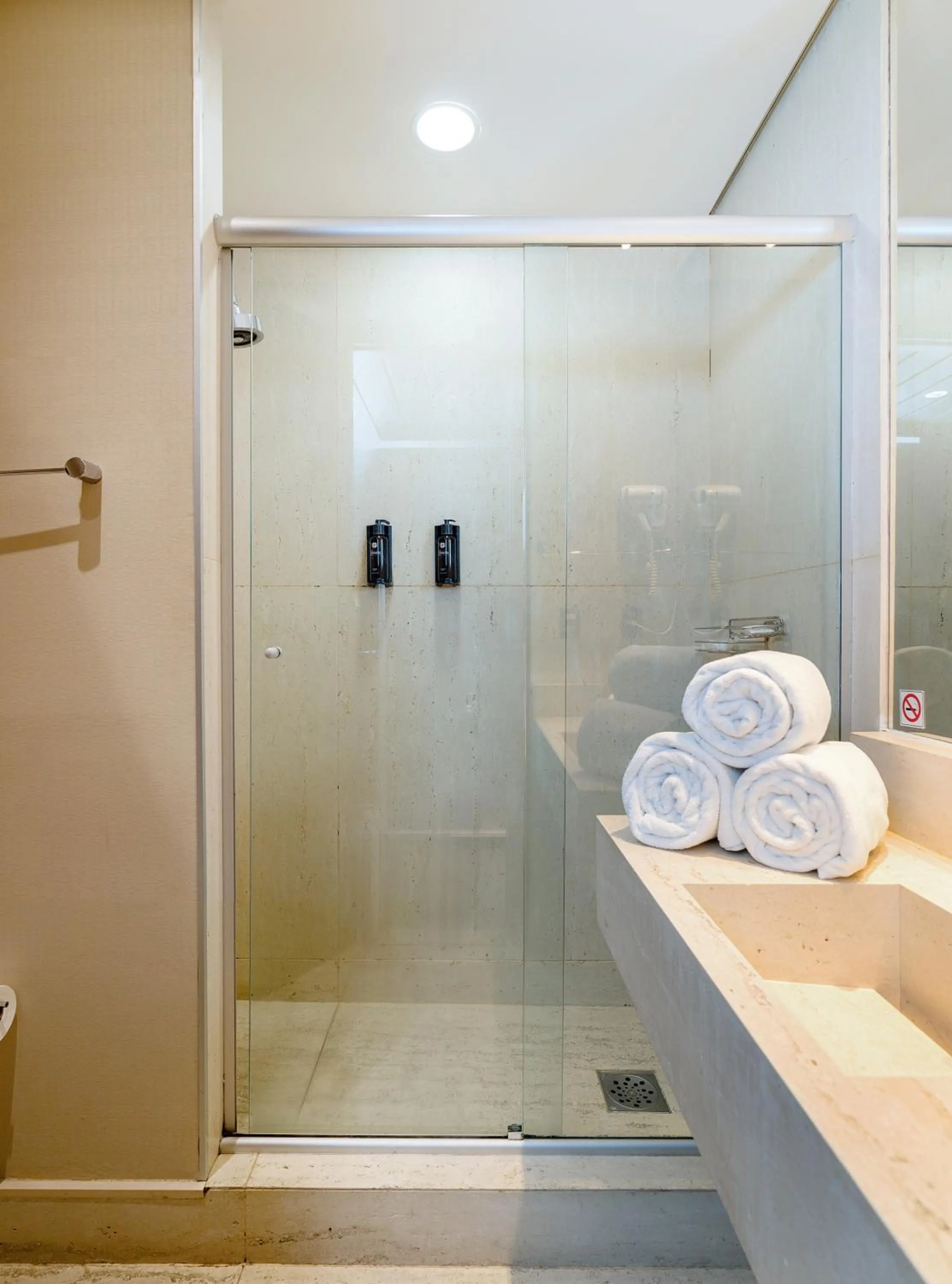 Bathroom in Cassino Tower Savassi - Próximo a FIEMG