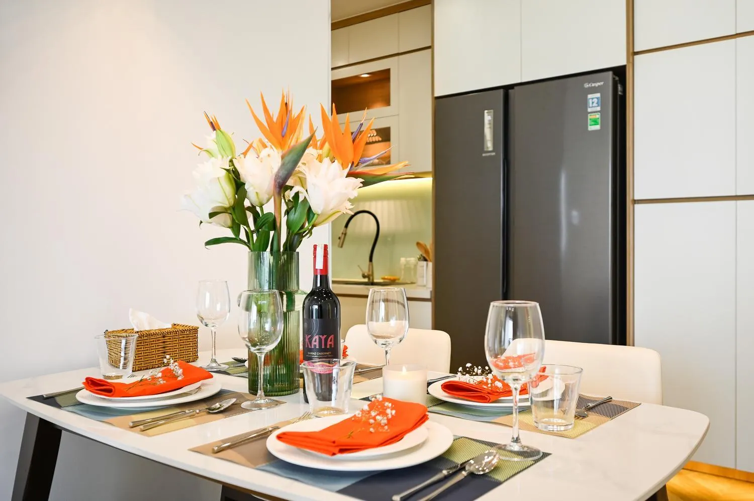 Dining area in Royal State - The Ascentia Phu My Hung