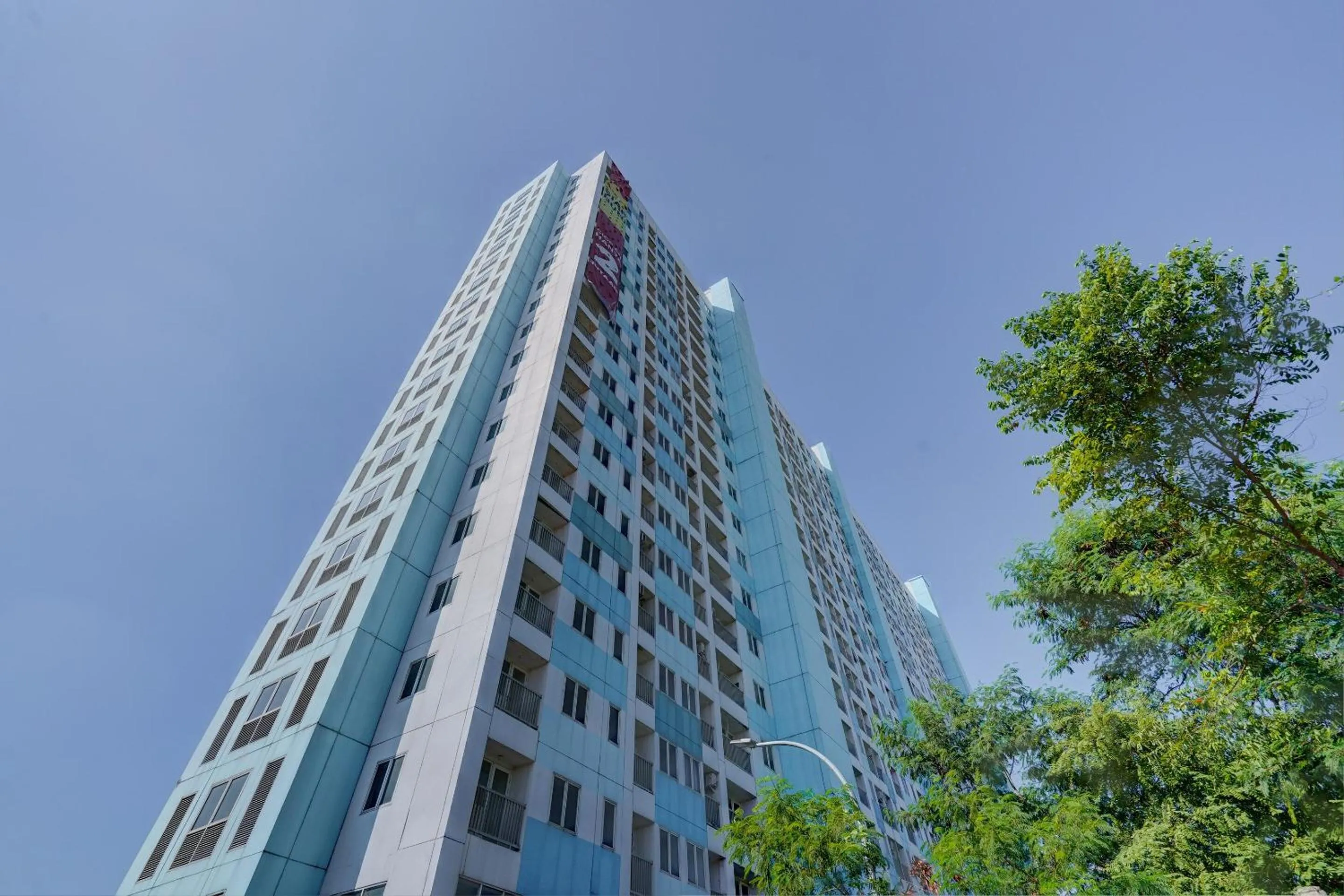 Facade/entrance in OYO Life 92889 Apartement Grand Sentraland Karawang By A.t Room