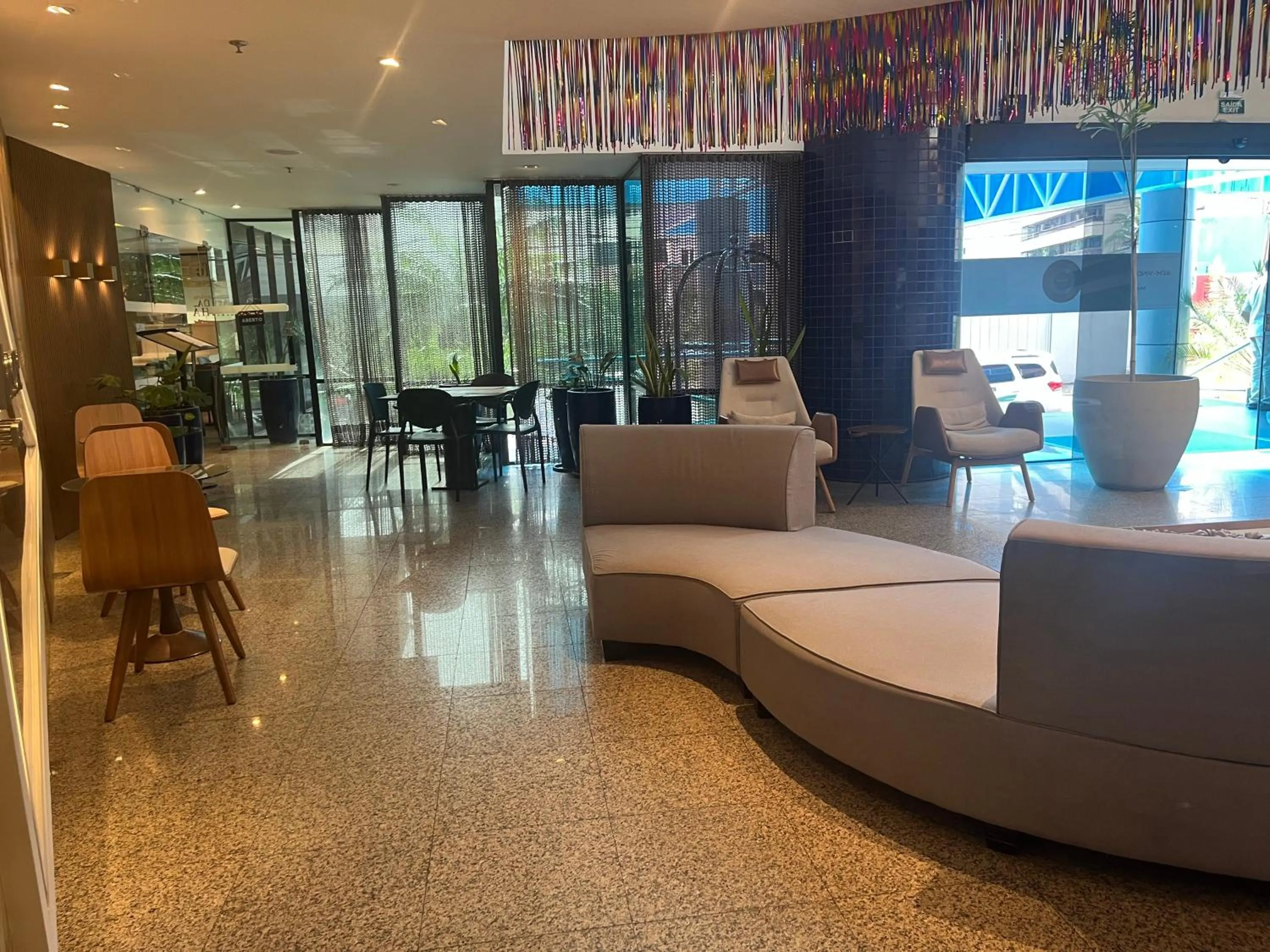 Lobby or reception in Flat Fortaleza Meireles