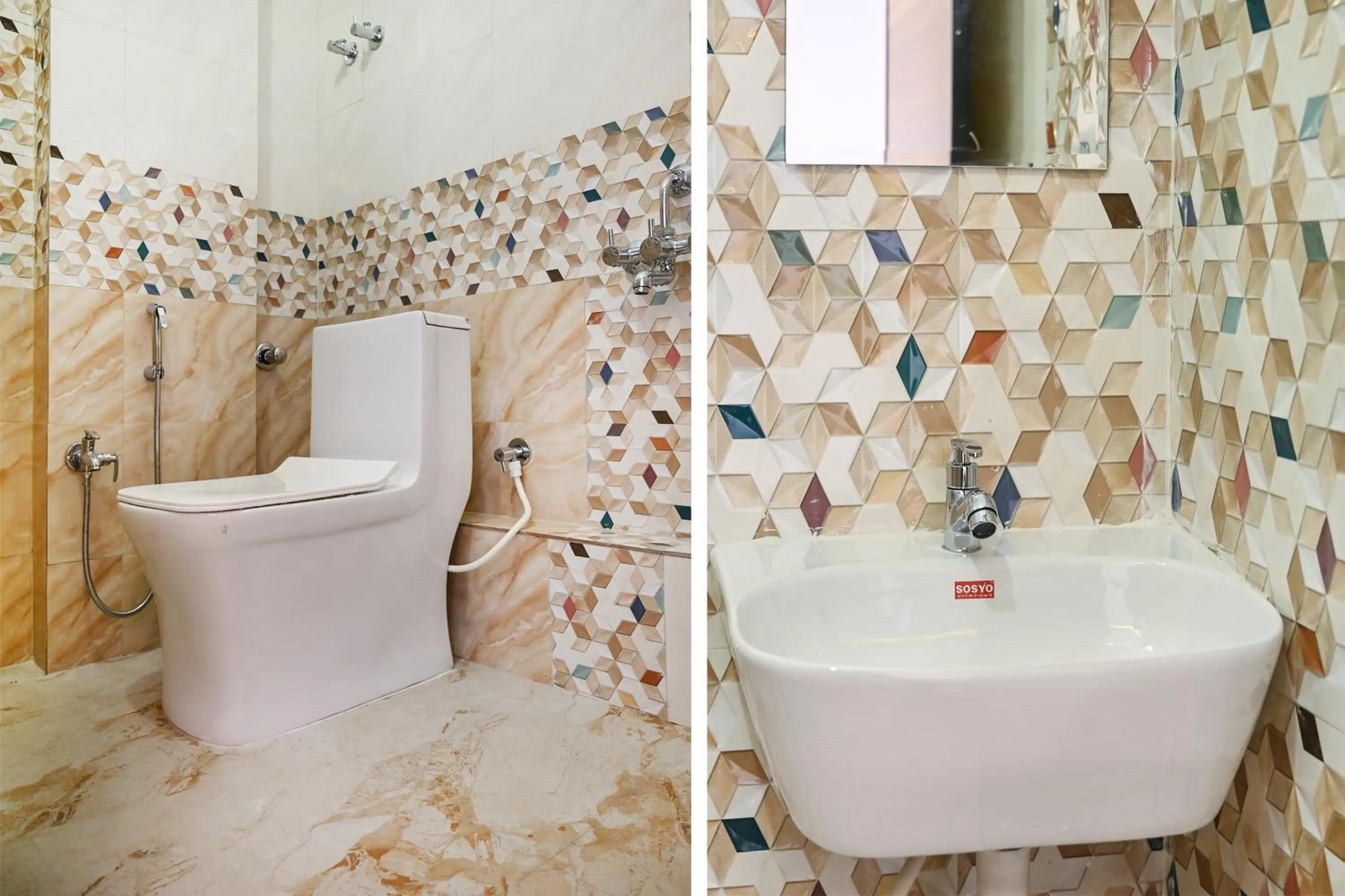 Bathroom in Super Collection O Heritage Near Acropolis Mall