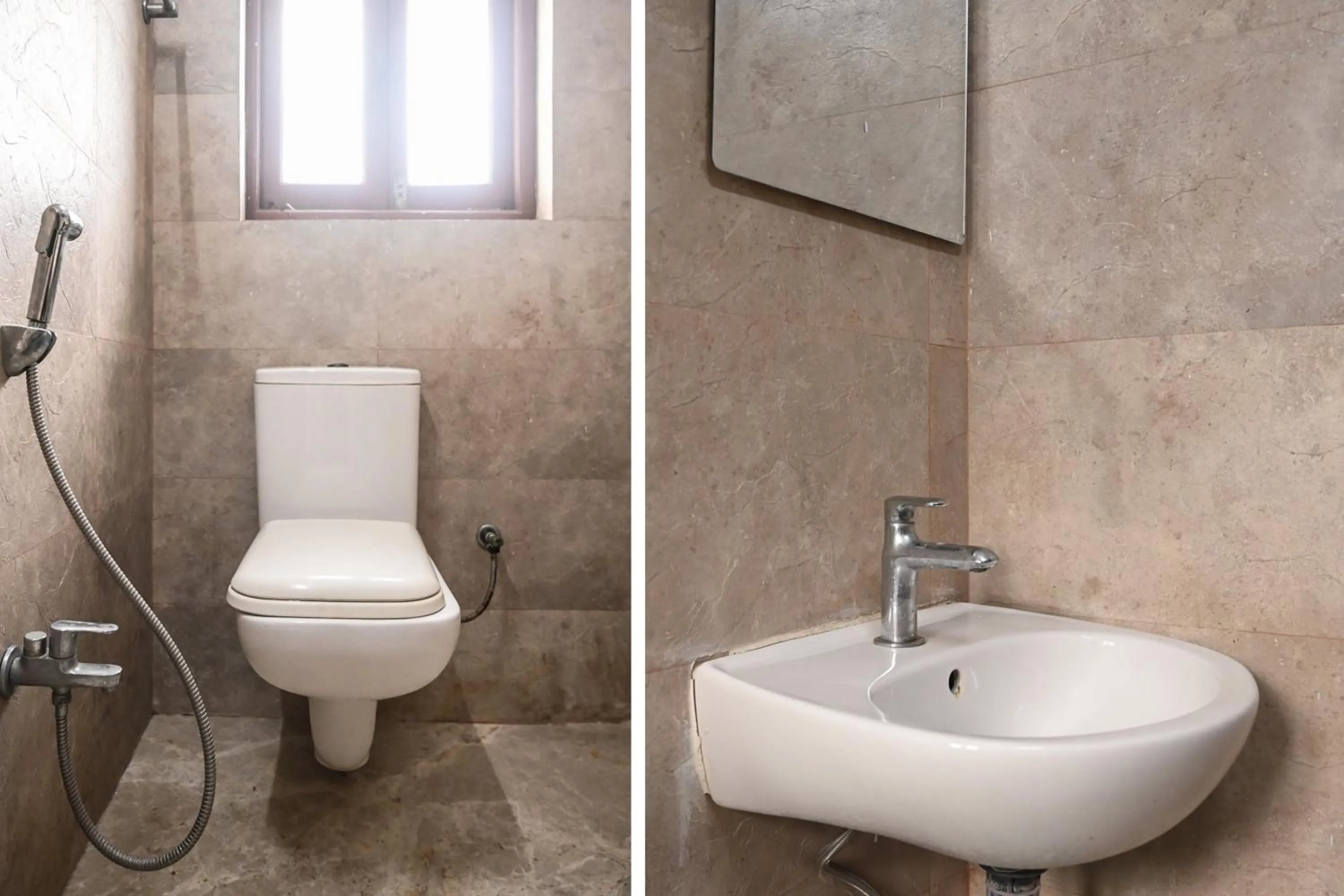 Bathroom in Hotel O Shraddha Residency 2