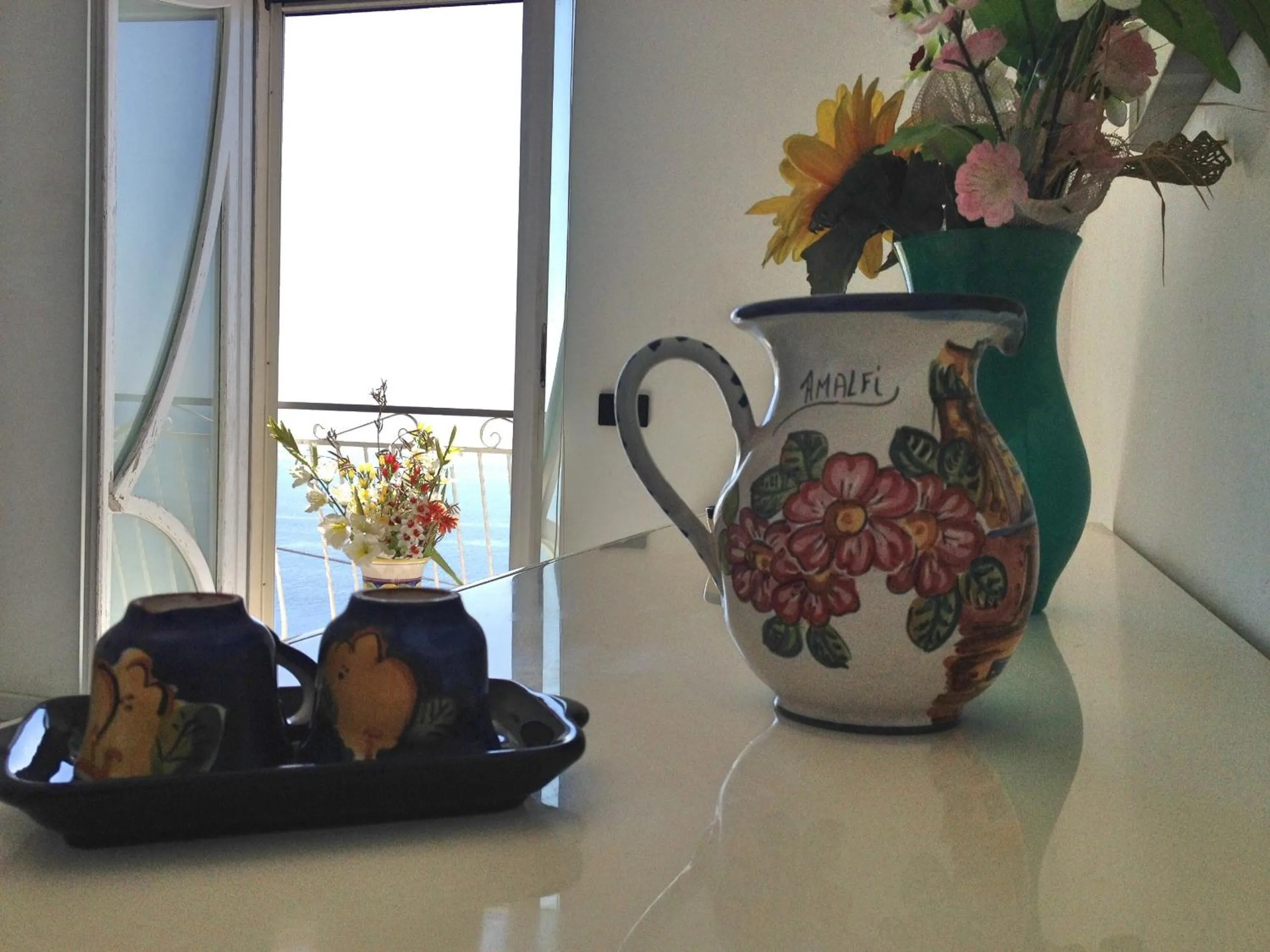 Coffee/tea facilities in Agriturismo Fuoco D'Amalfi Villa Iazzetta