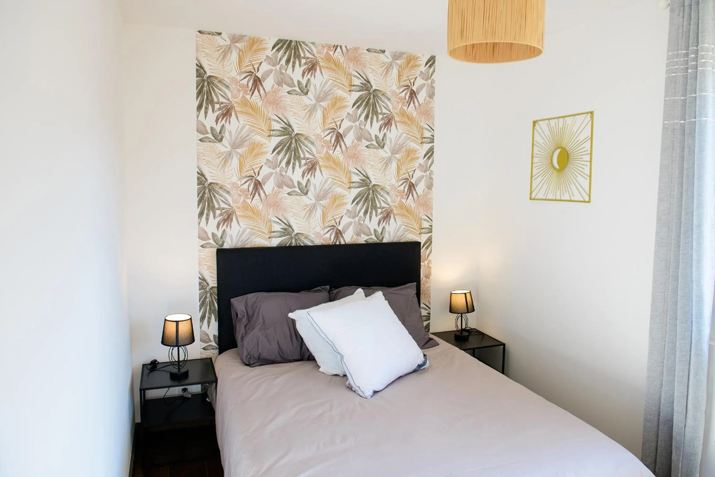 Bed in Le Forez Appartement 4 pers ou Studio 2 pers