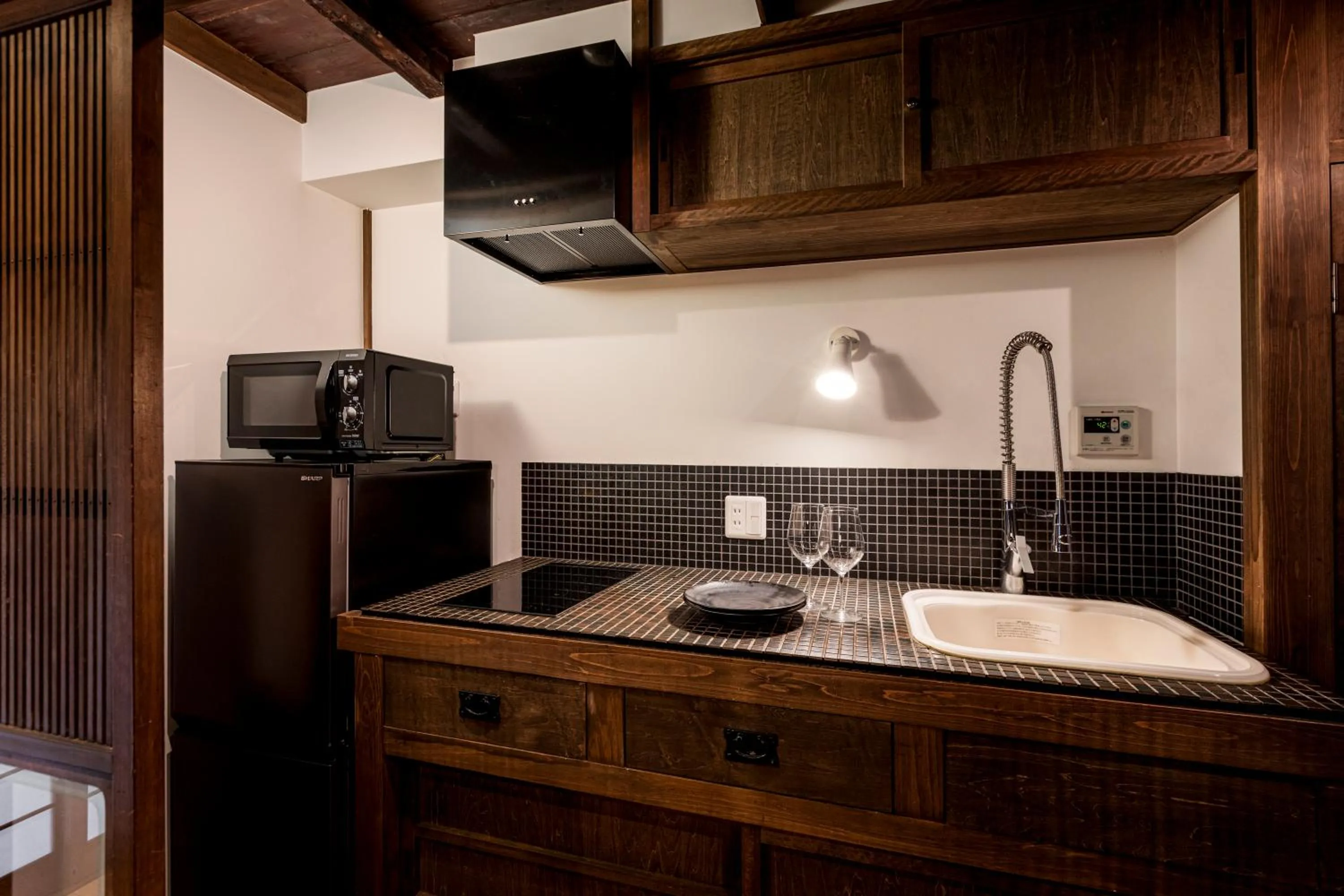 kitchen in Rinn Shijo Machiya