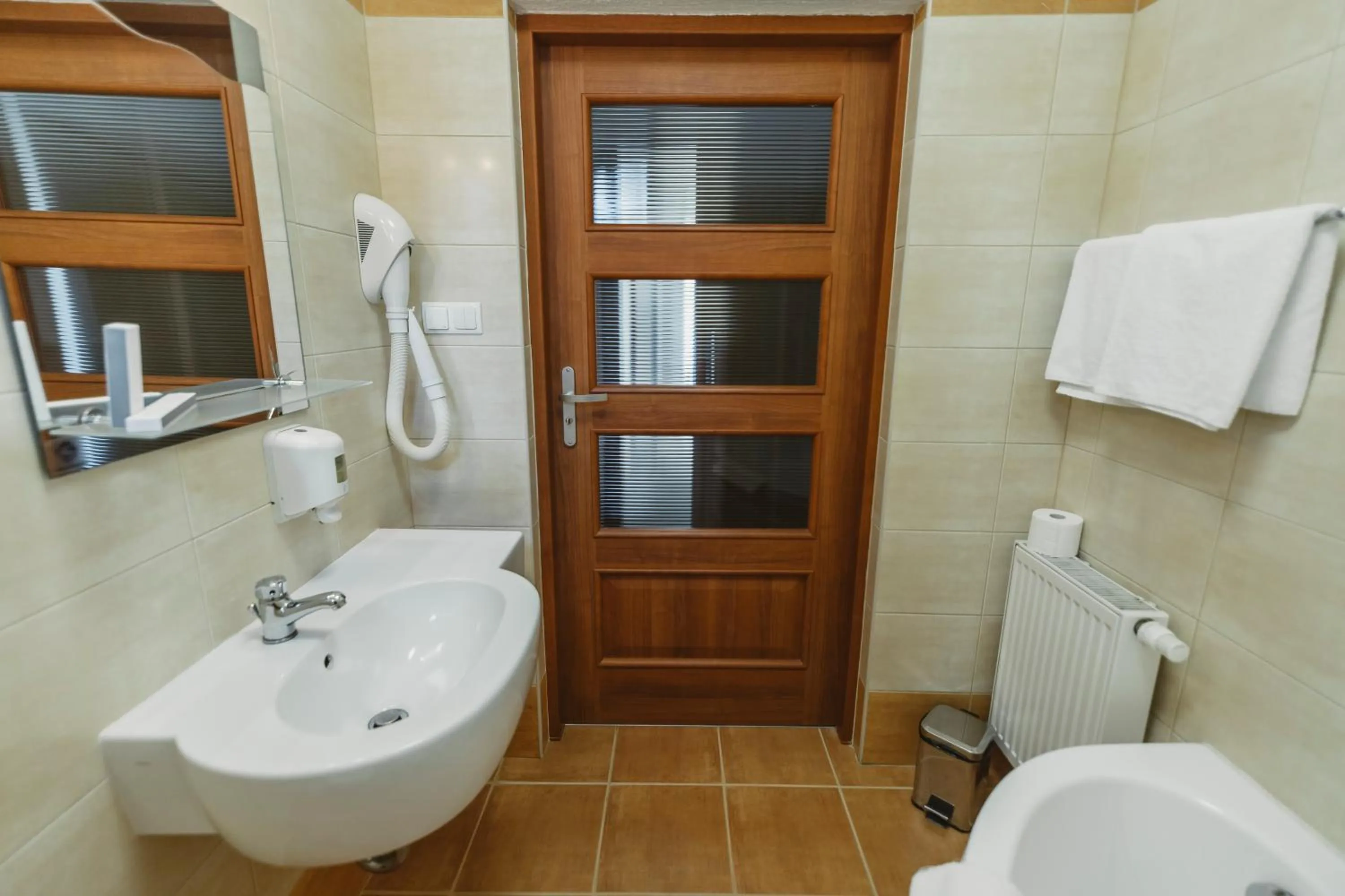 Bathroom in Hotel i Restauracja Borowianka