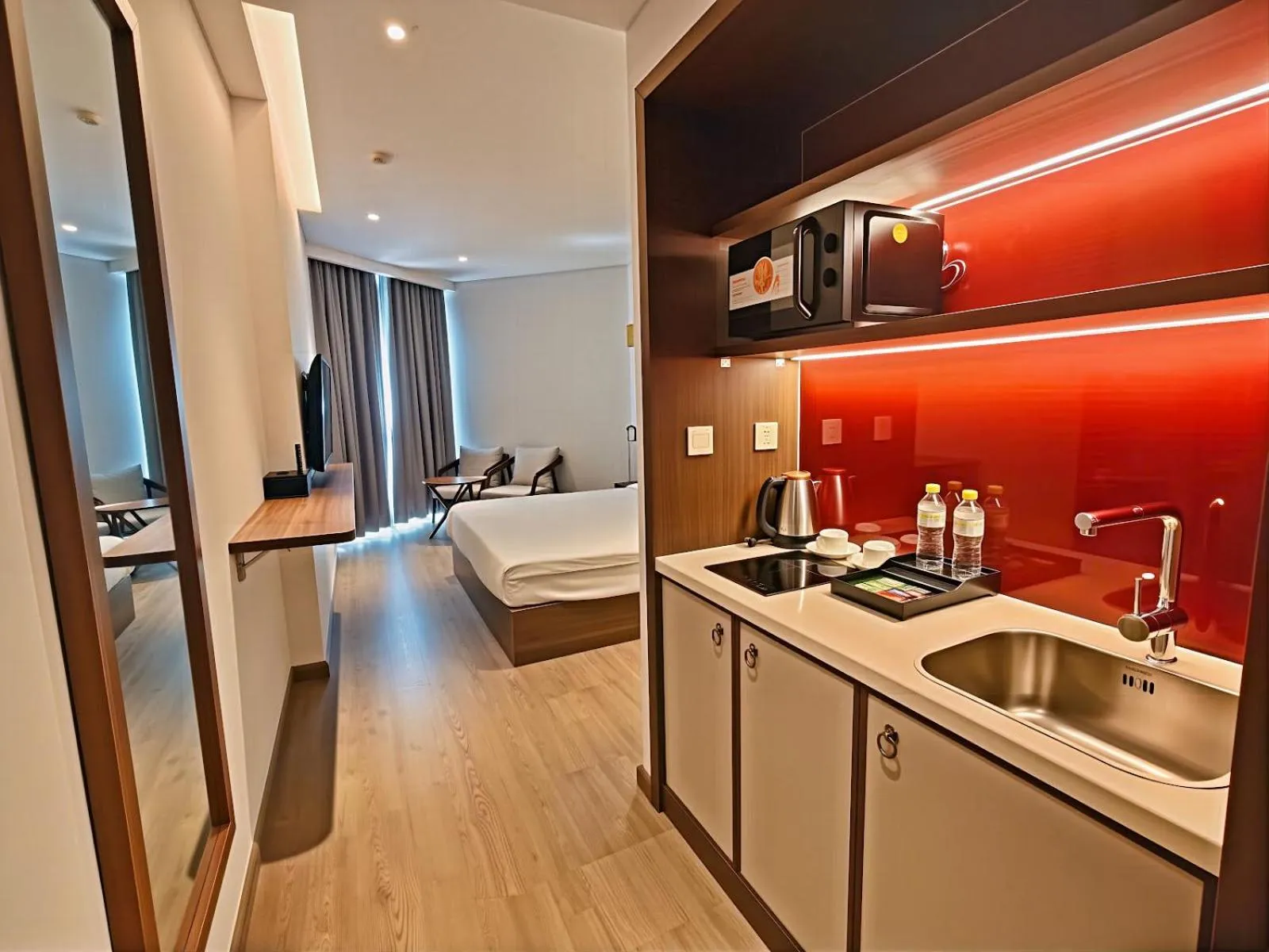 Bedroom in Apec Luxe Escape Sunset Resort