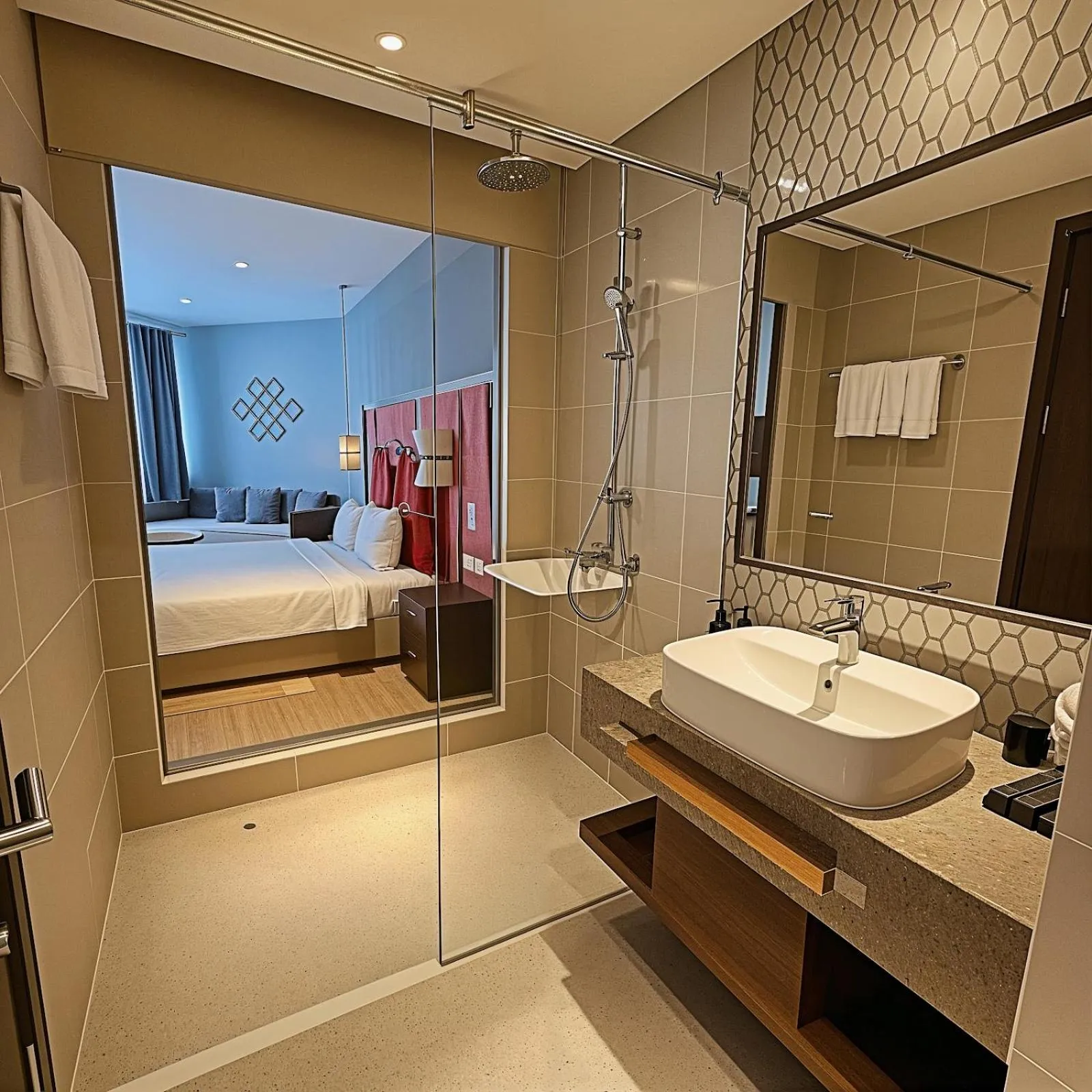 towels in Apec Luxe Escape Sunset Resort