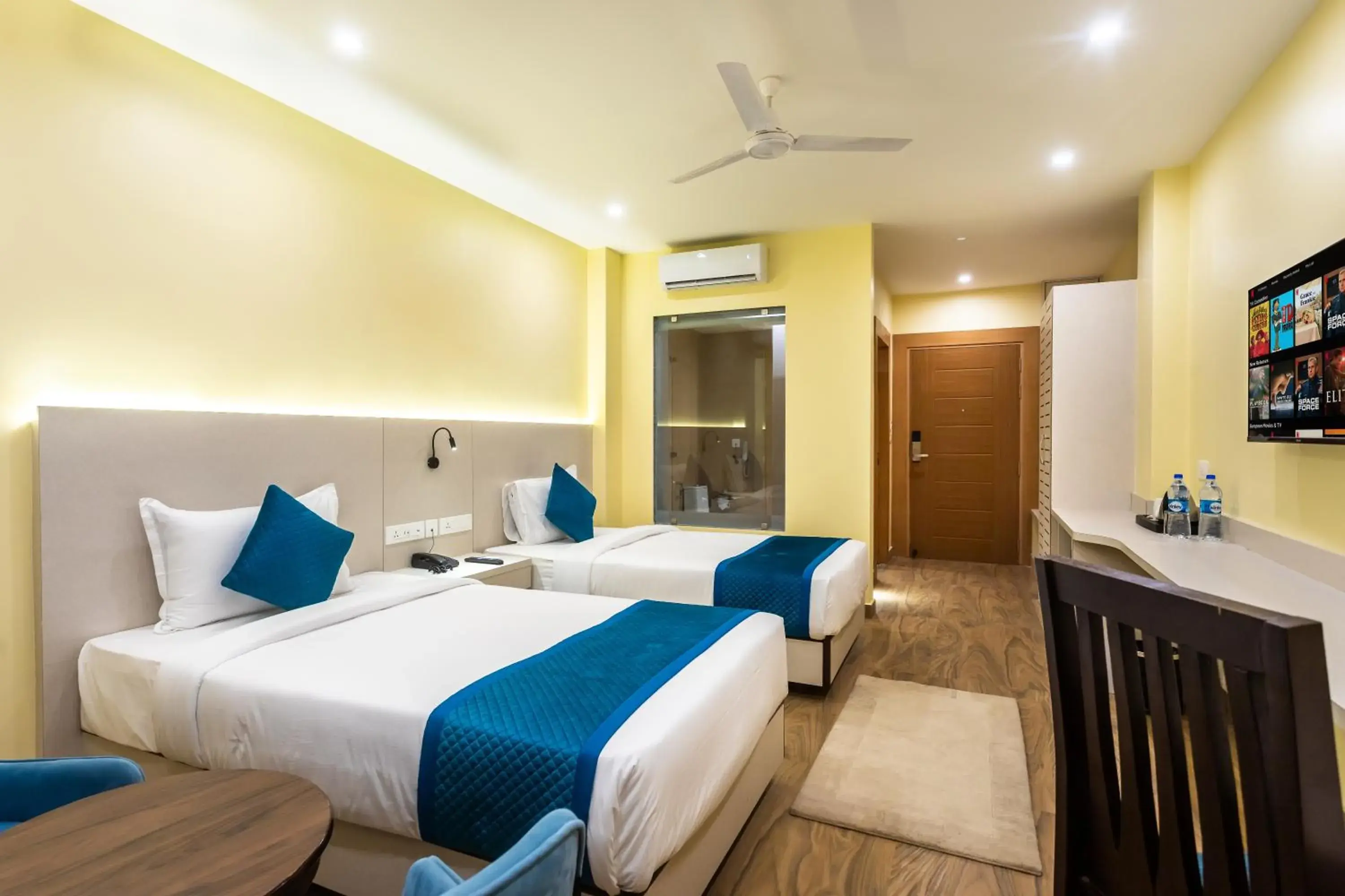 Deluxe Twin Room in Bhairahawa Garden Resort Deluxe Twin Room in Bhairahawa Garden Resort