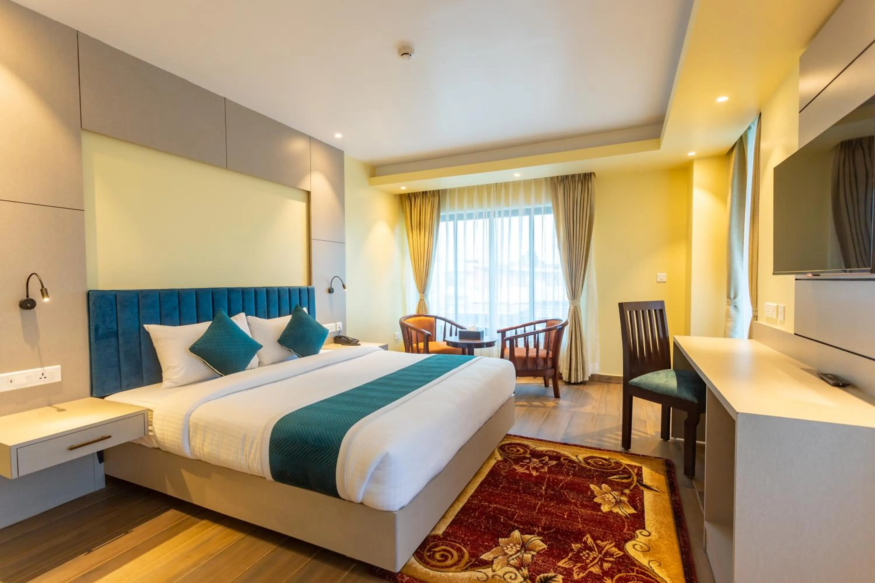 Bed in Bhairahawa Garden Resort