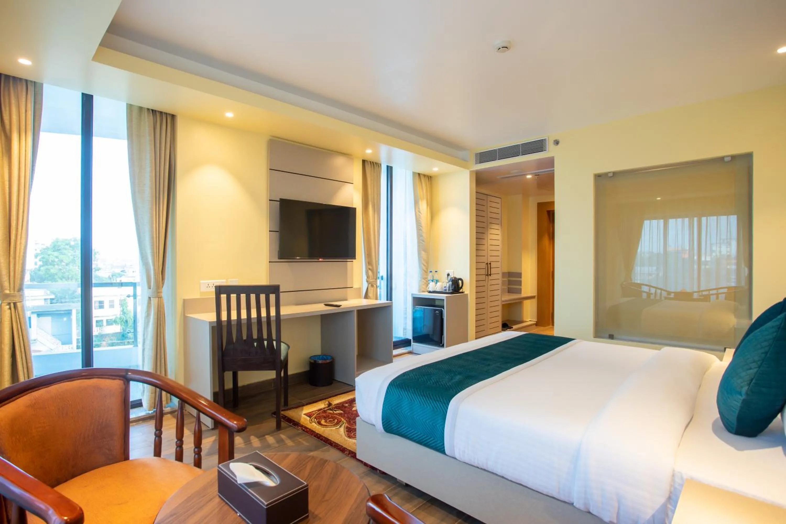 Bed in Bhairahawa Garden Resort