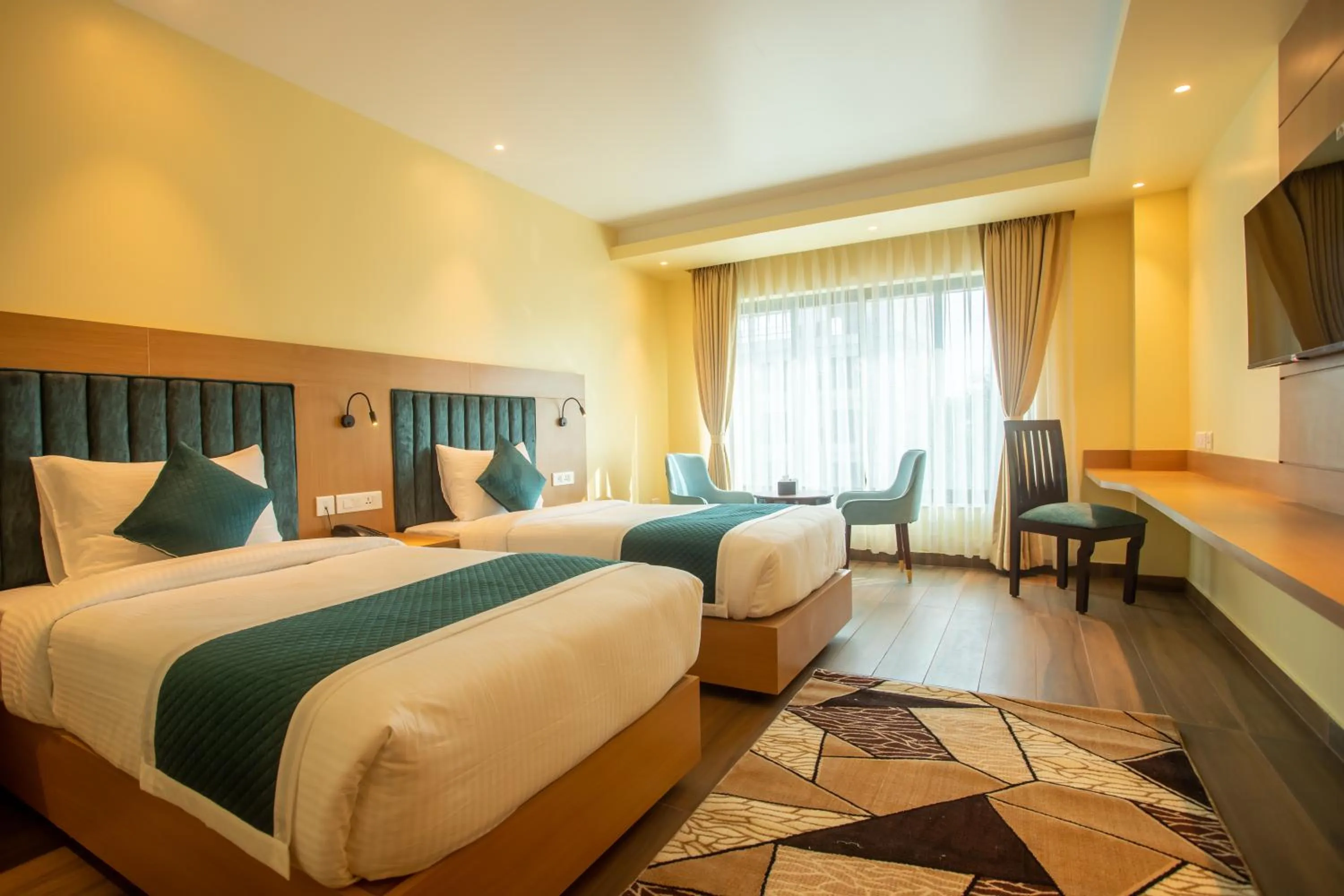 Bed in Bhairahawa Garden Resort