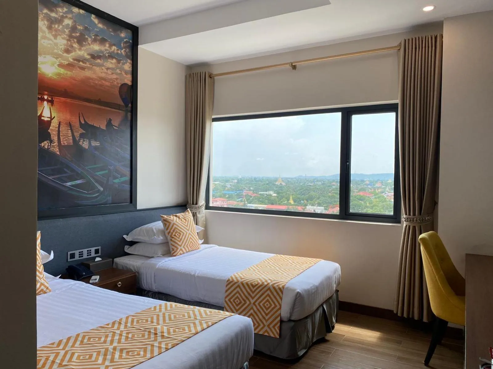 Bed in Holiday Pier Hotel