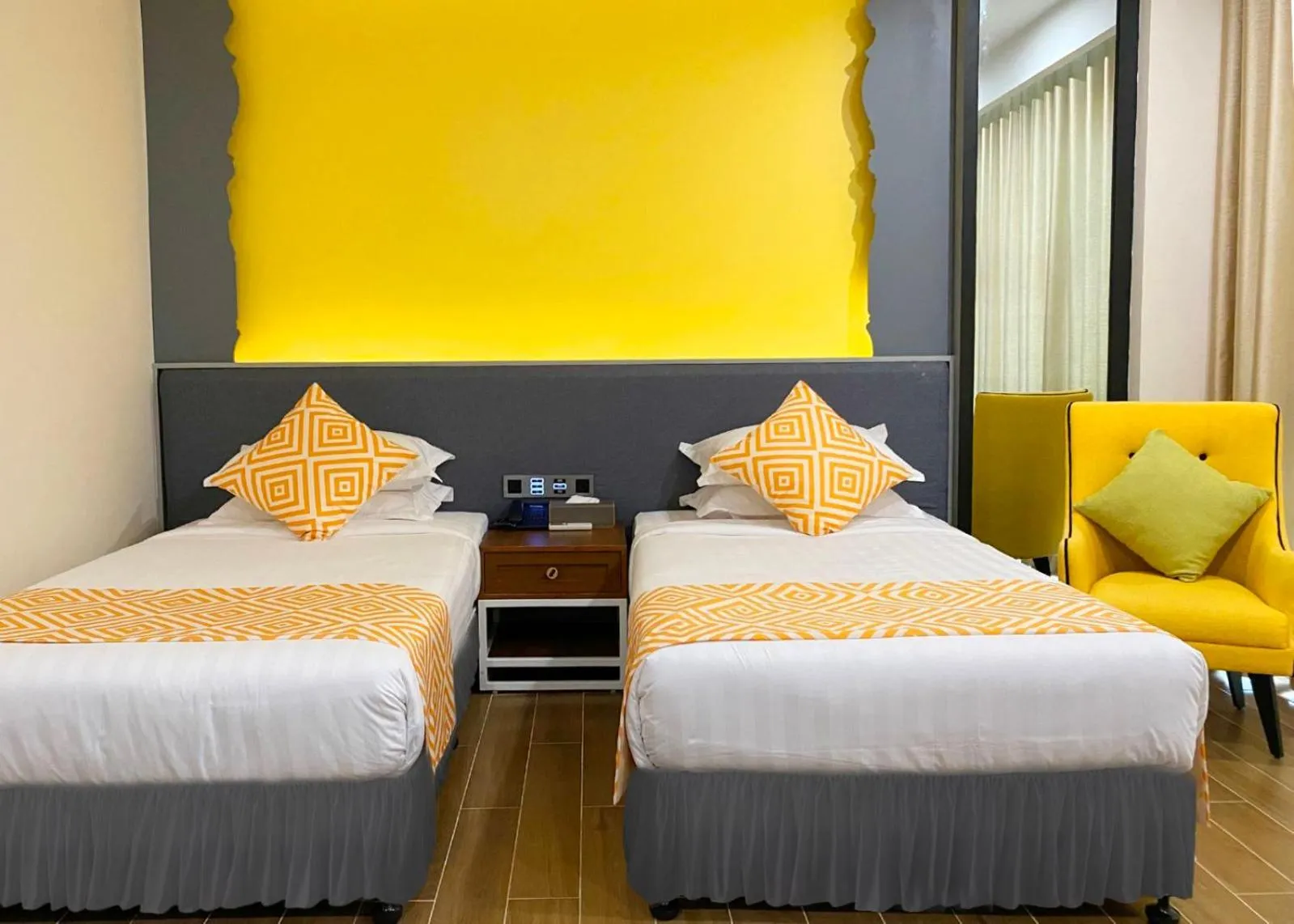 Bed in Holiday Pier Hotel