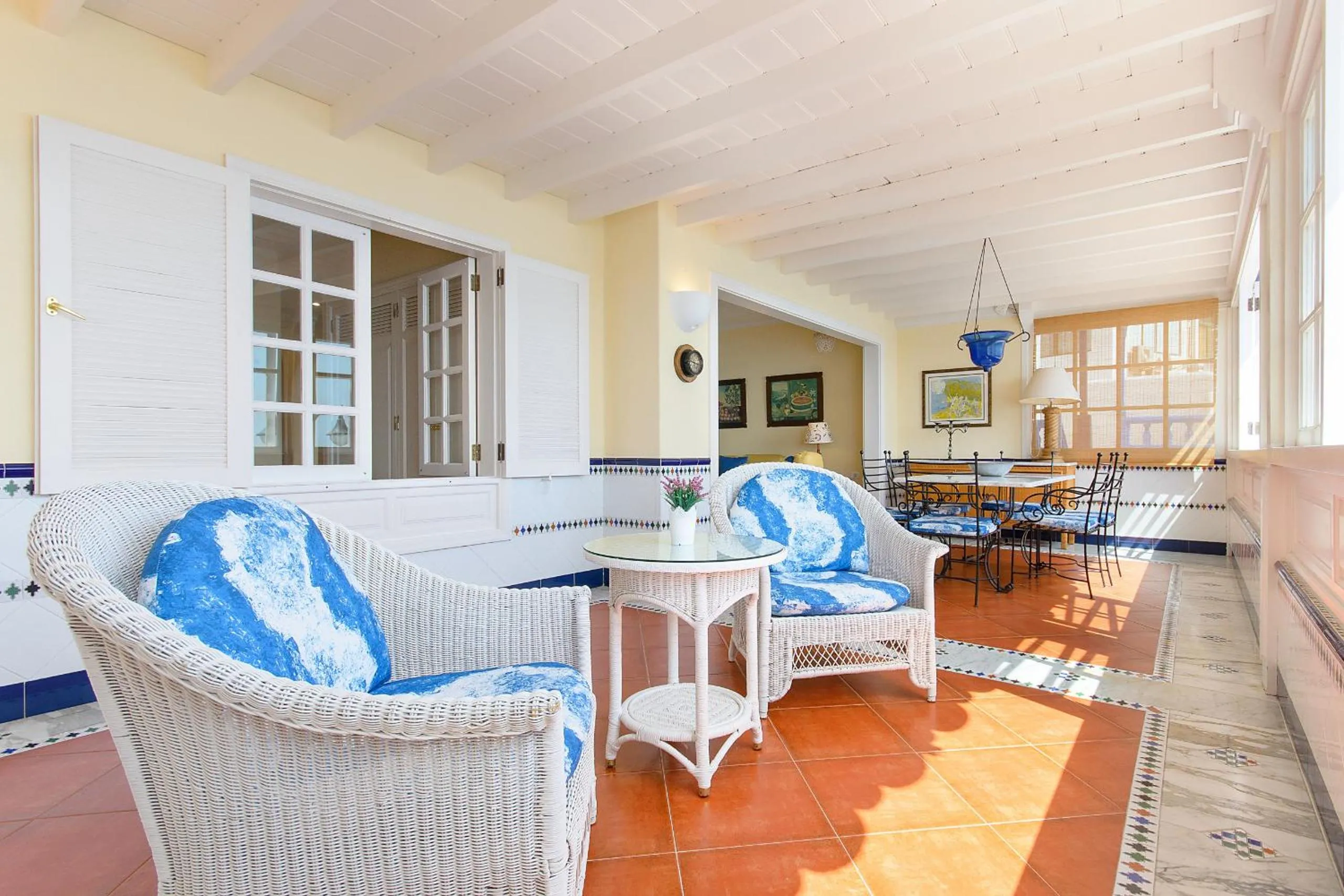 Communal lounge/ TV room in Casa Lola y Elena - Playa Blanca, Lanzarote