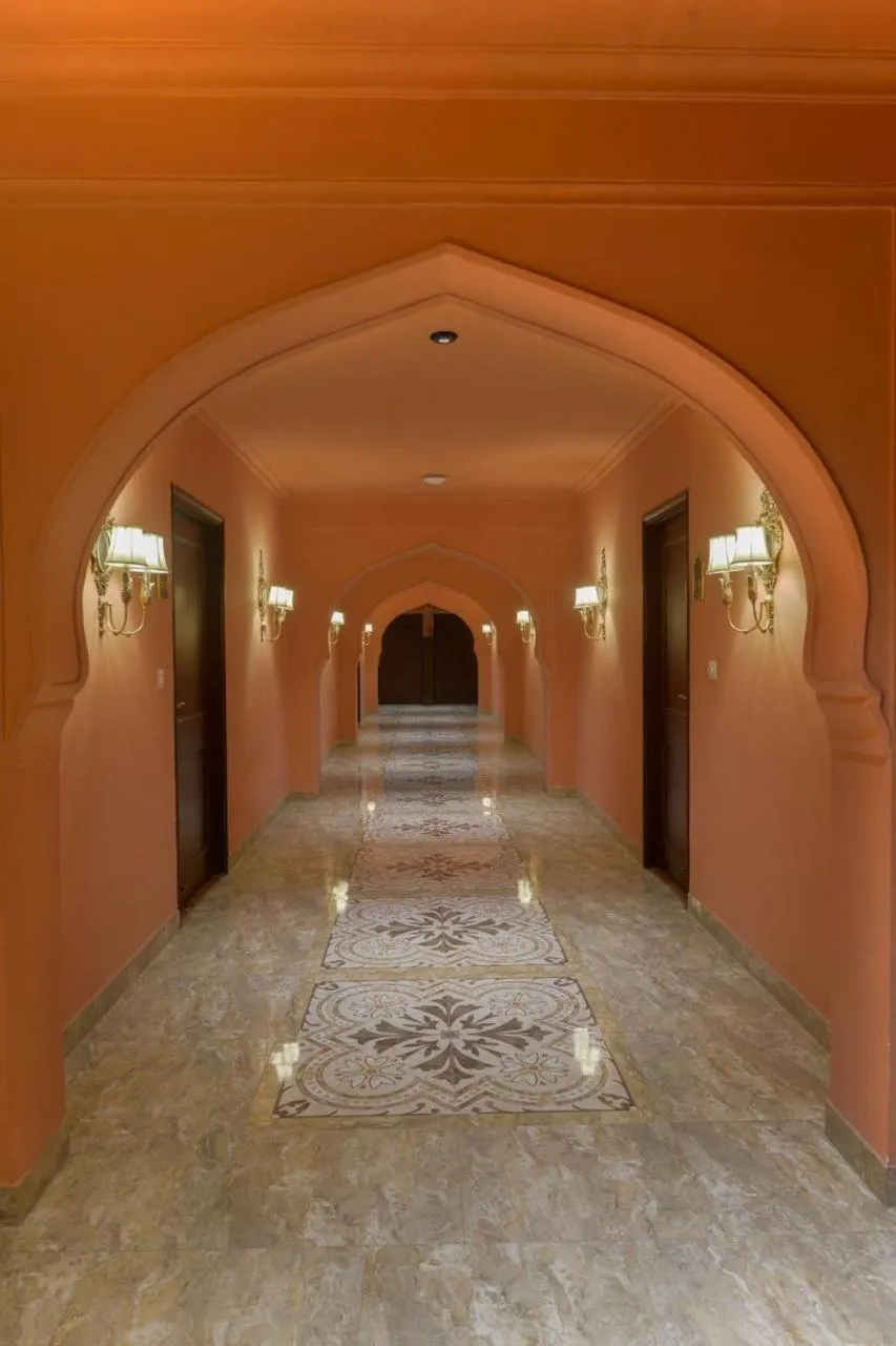 Decorative detail in Hotel Chandra Raj Mahal