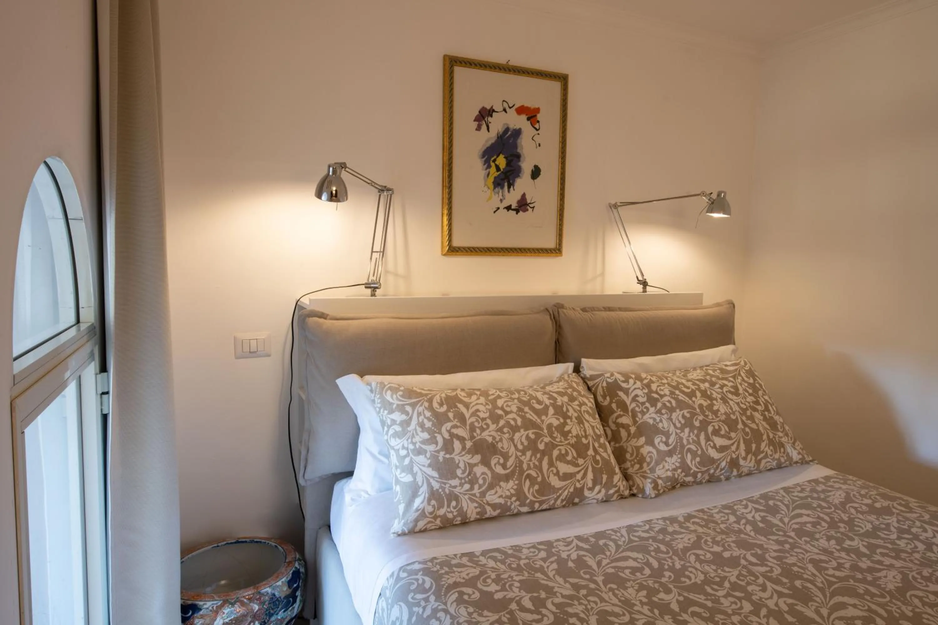 Bed in Castello del Duca