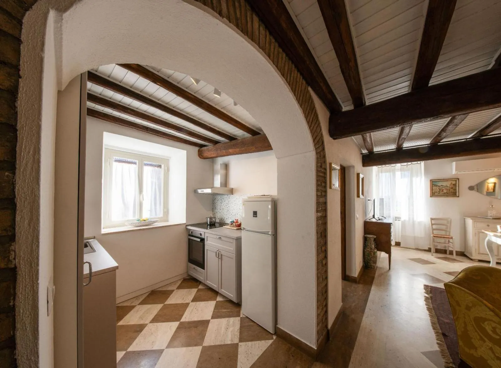 Bed in Castello del Duca