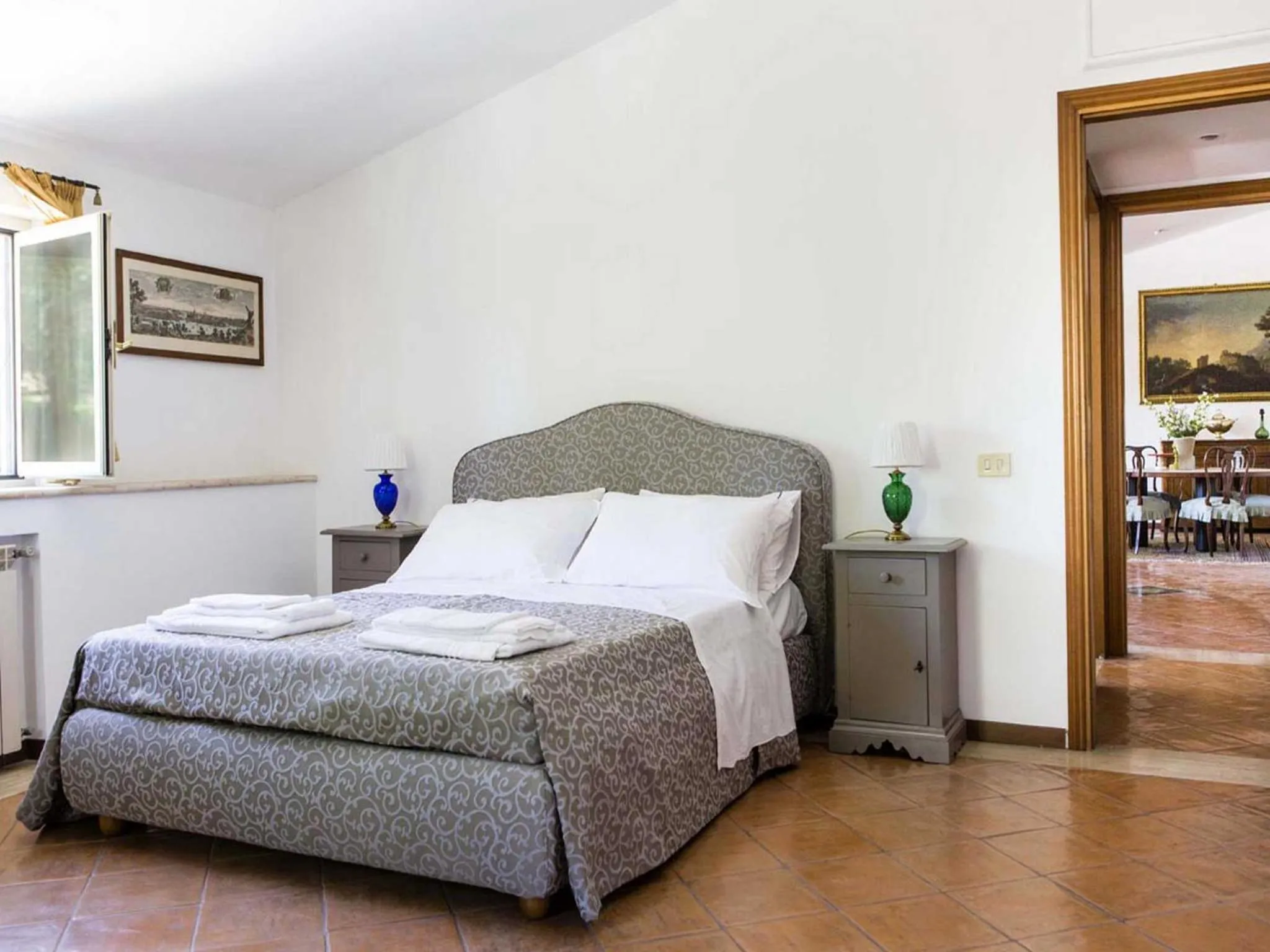 Bedroom, Bed in Castello del Duca