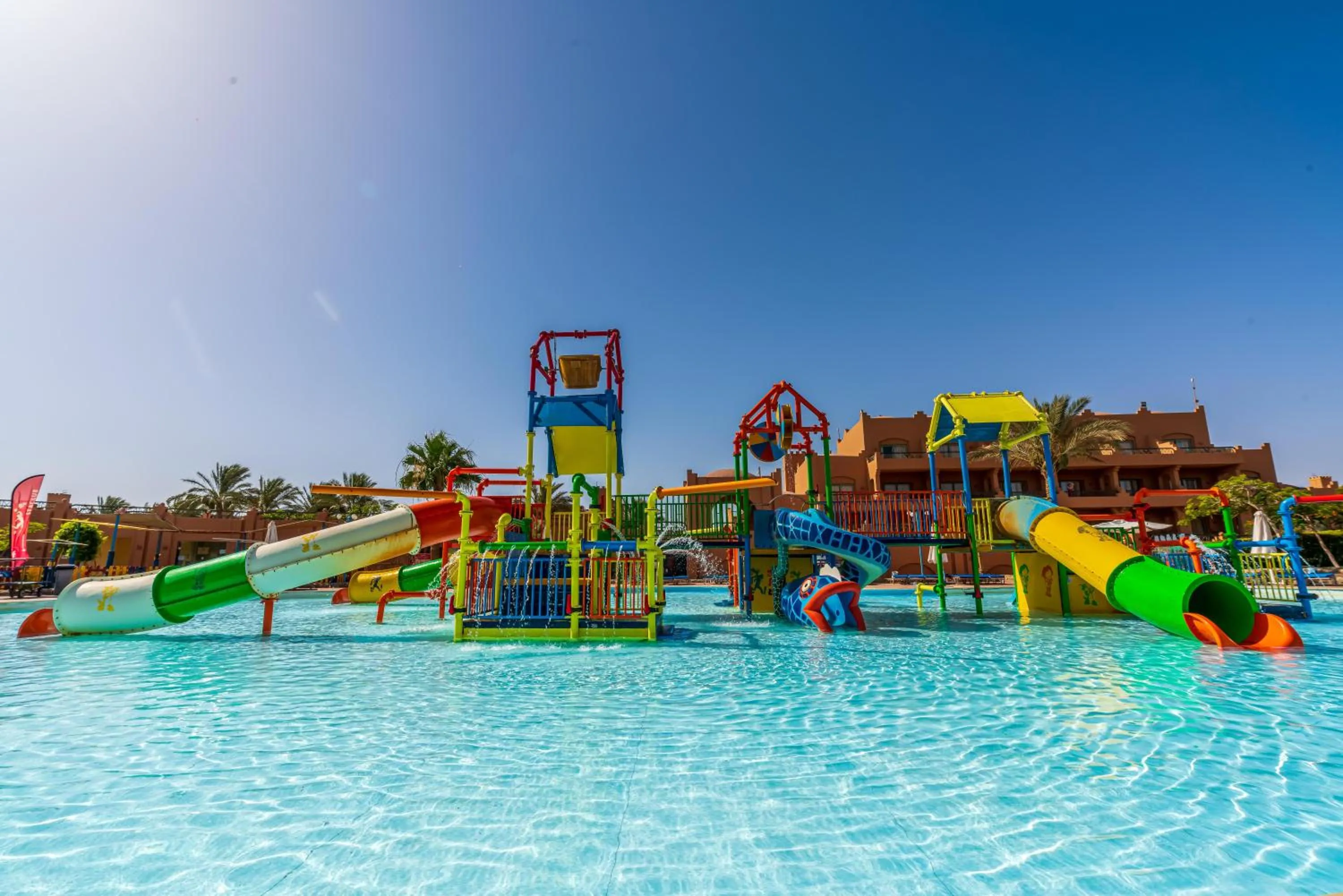 Swimming pool in Akassia Swiss Resort