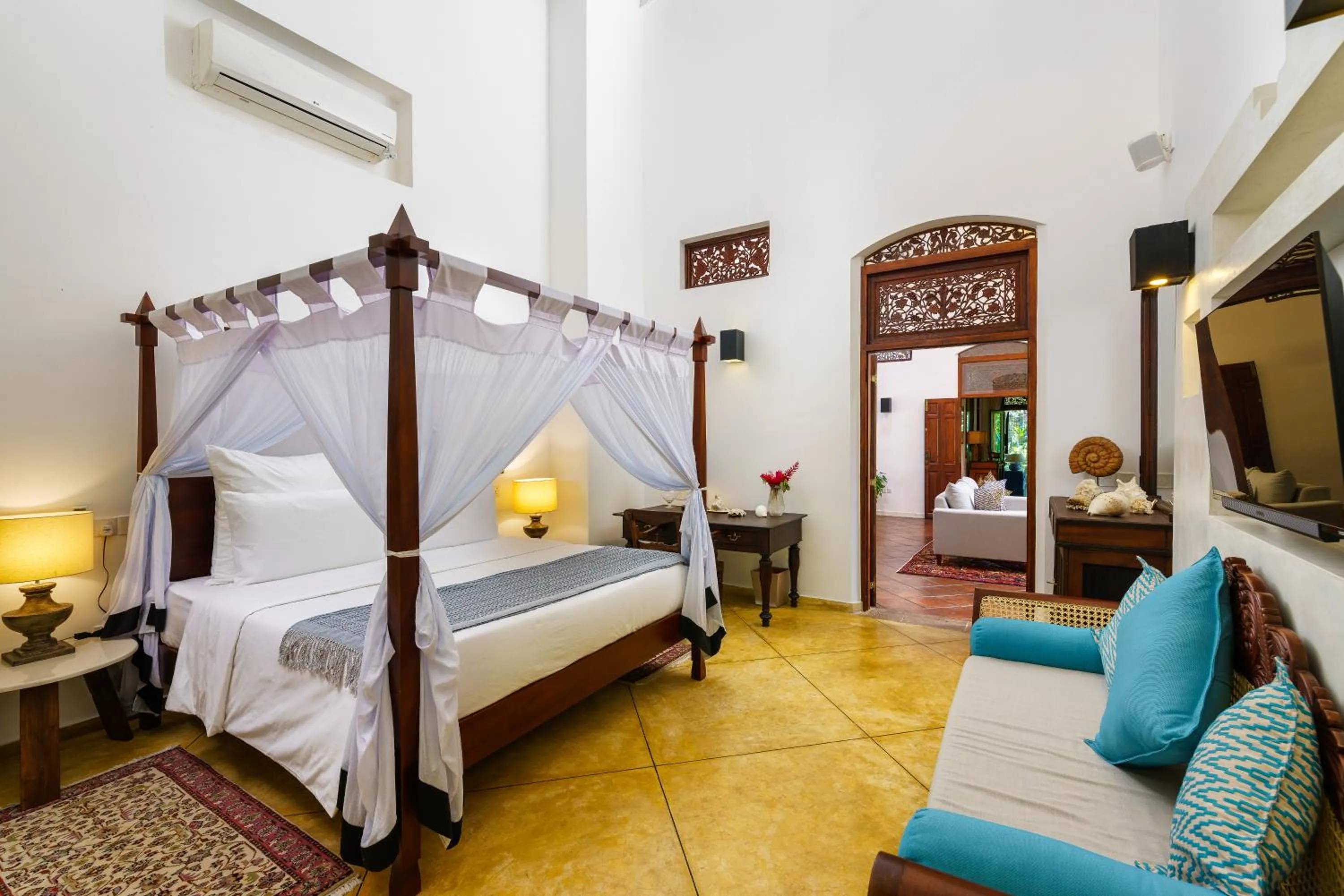 Bedroom, Bed in JH Villa