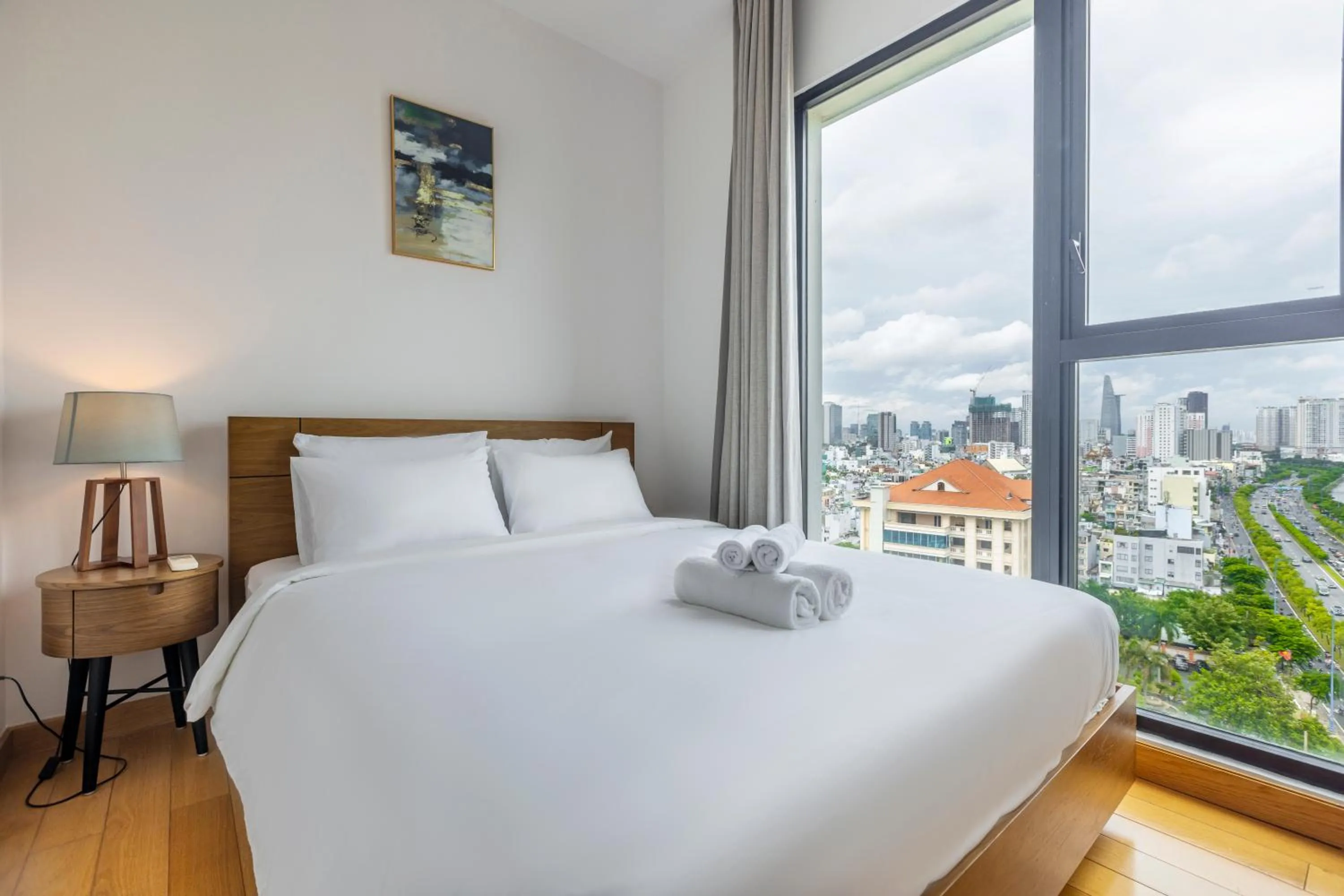 Bed in D1 Mension - Zenity Luxury Apartment - Saigon Centre