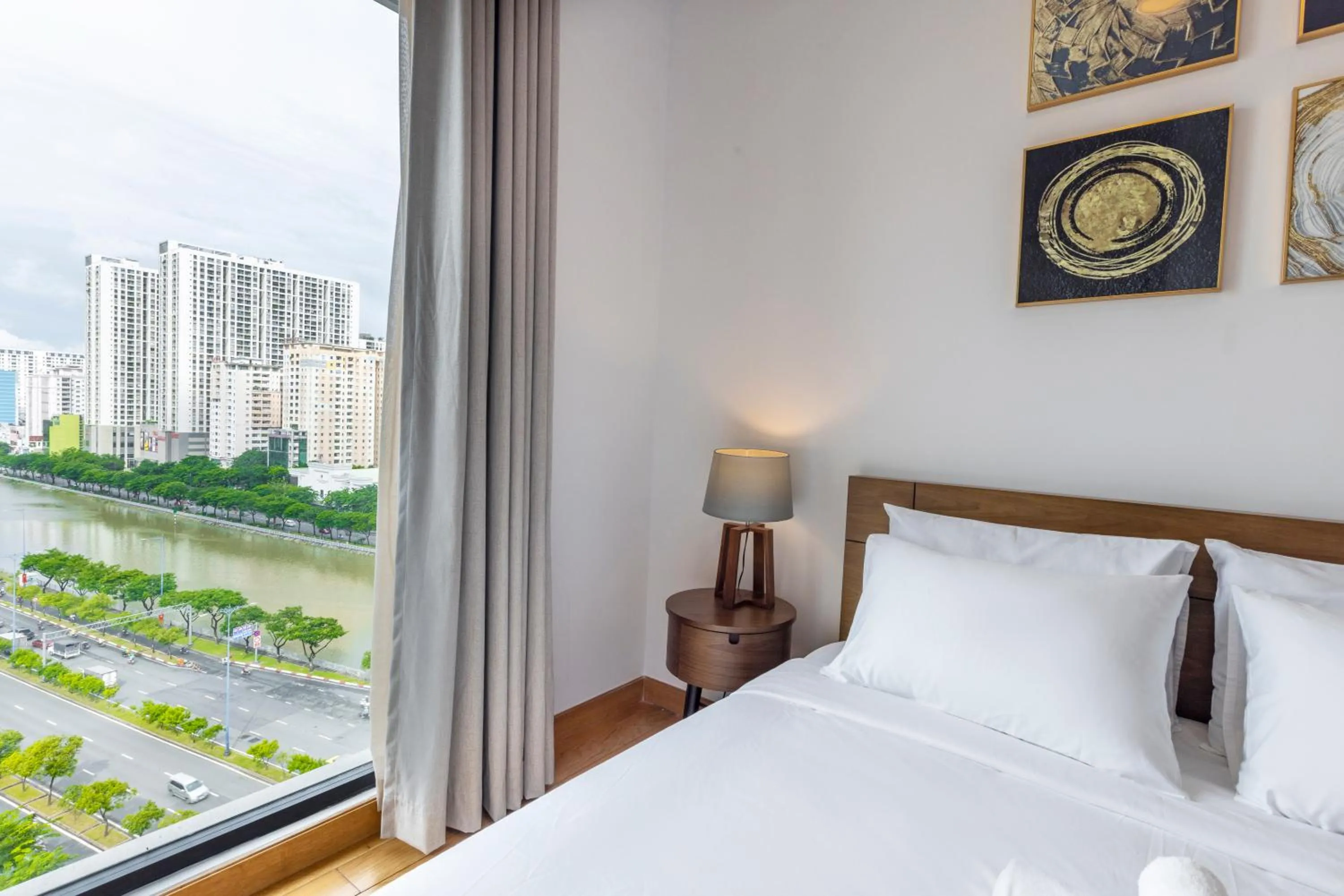 Bed in D1 Mension - Zenity Luxury Apartment - Saigon Centre
