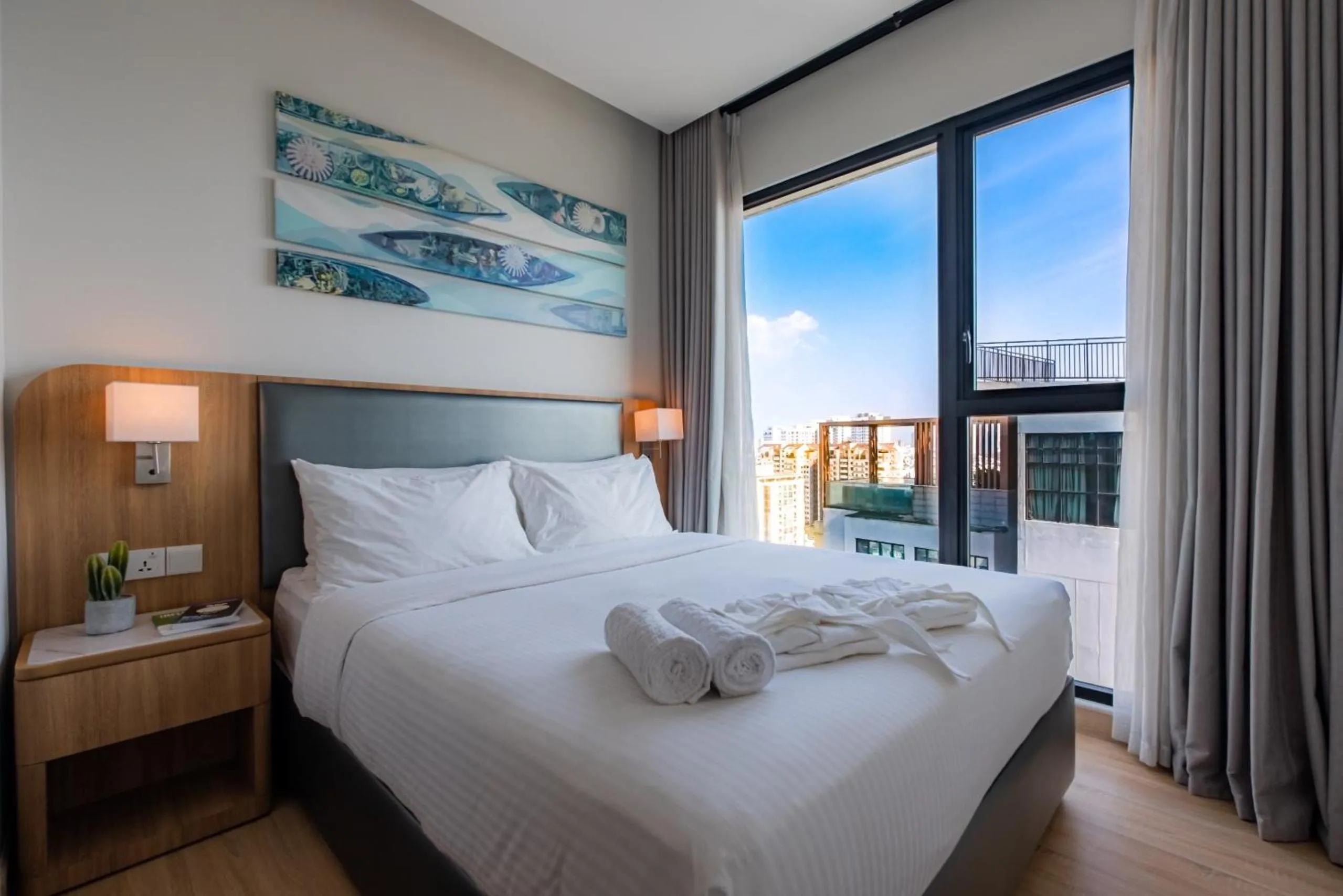 Bed in D1 Mension - Zenity Luxury Apartment - Saigon Centre