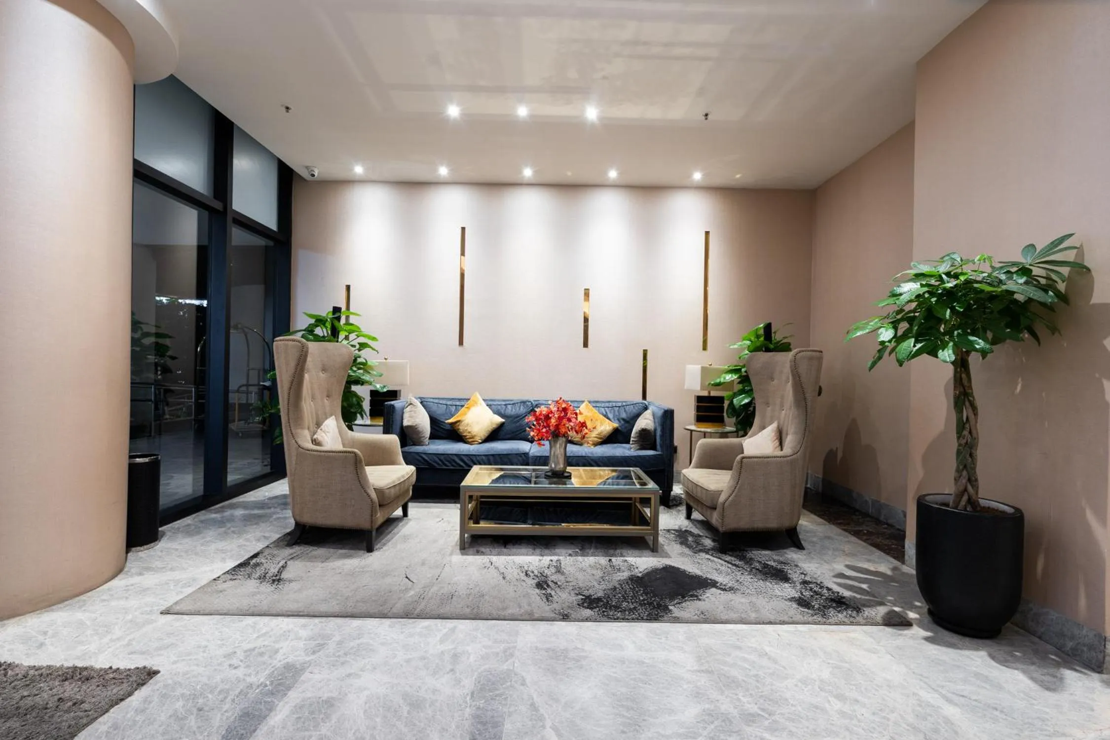 Lobby or reception in D1 Mension - Zenity Luxury Apartment - Saigon Centre