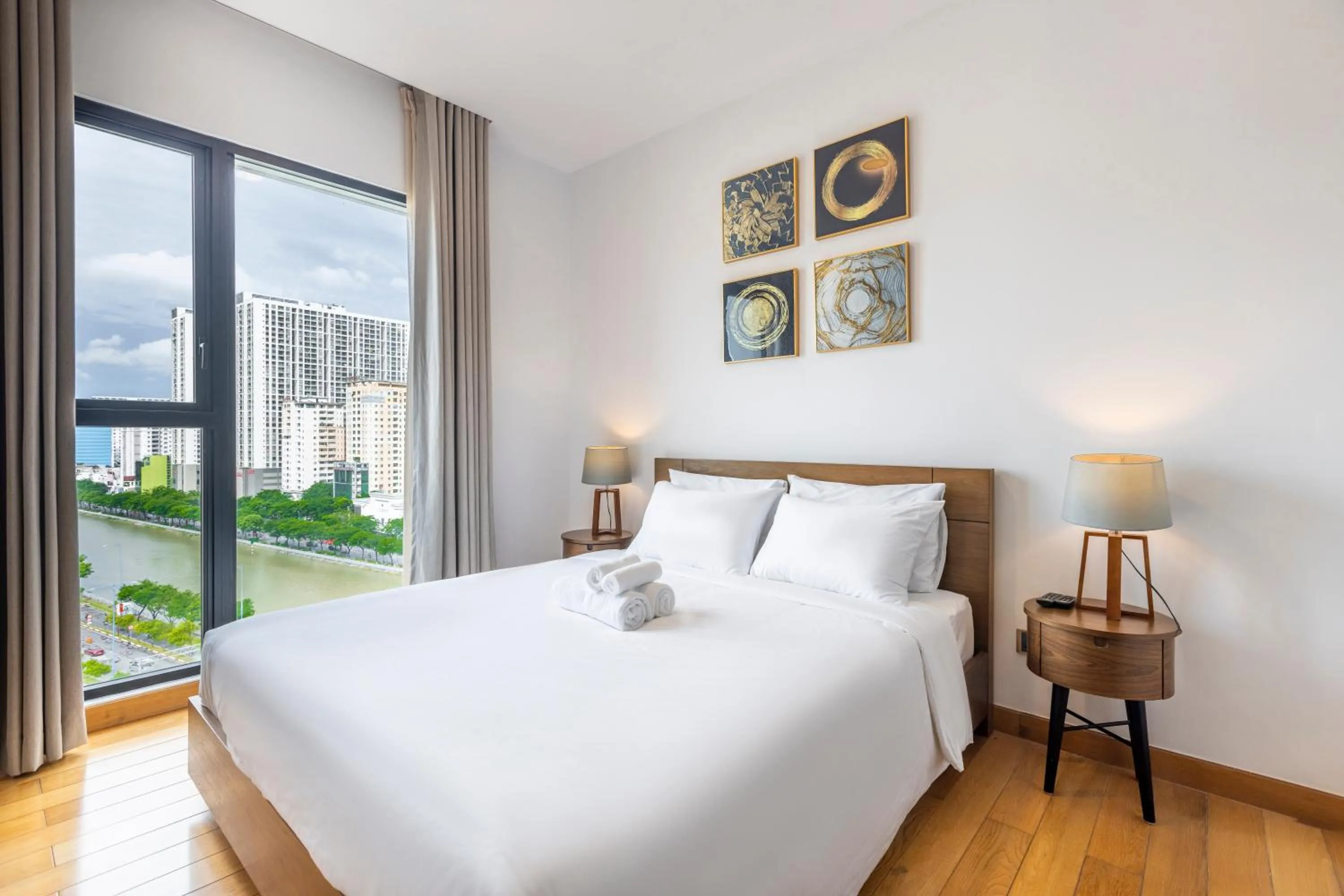 Bed in D1 Mension - Zenity Luxury Apartment - Saigon Centre